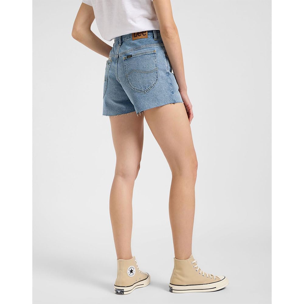 Lee Rider Short 3In short droit Stir Up brodé