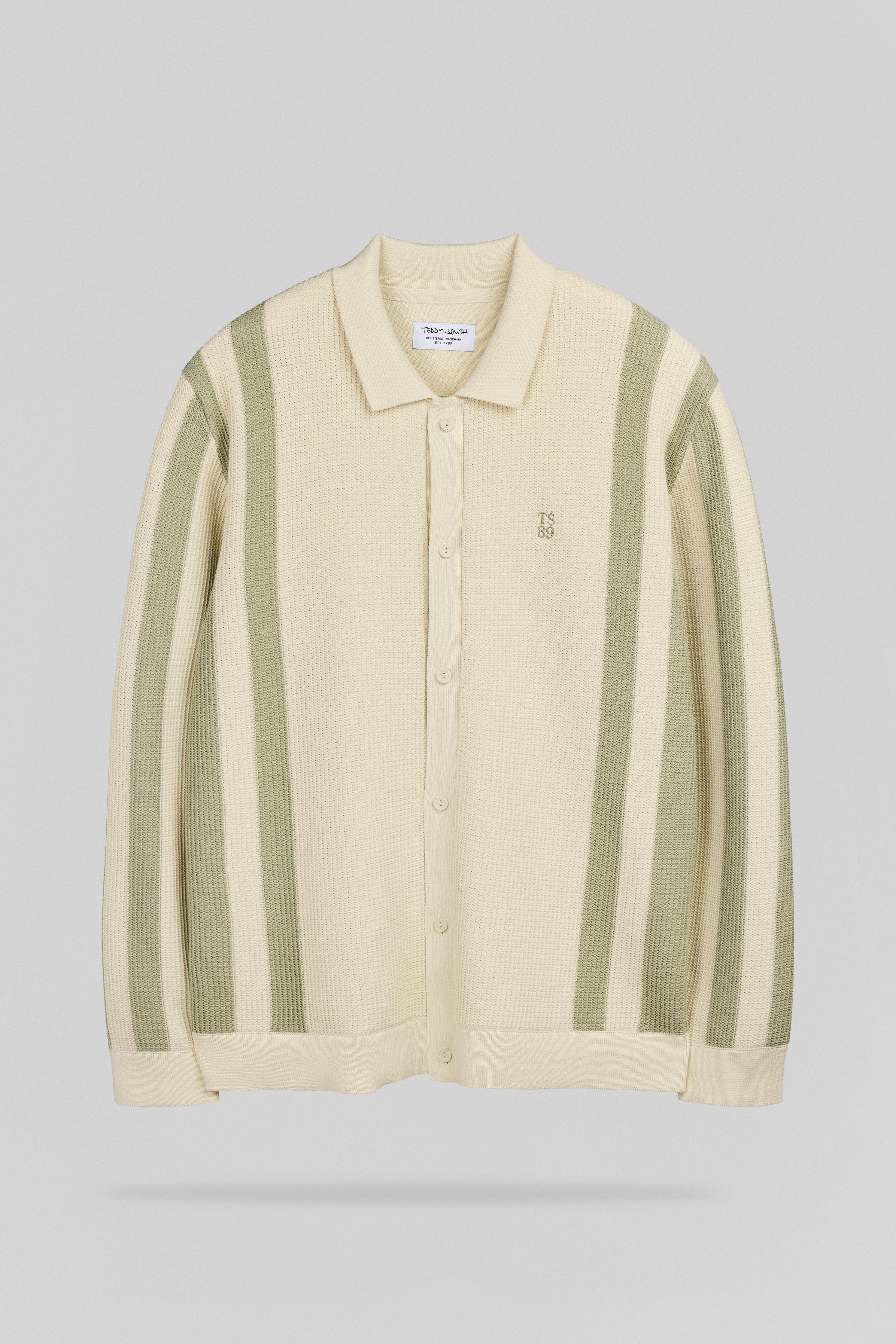 Teddy Smith G-Ilario Gilet Cream Homme Coton