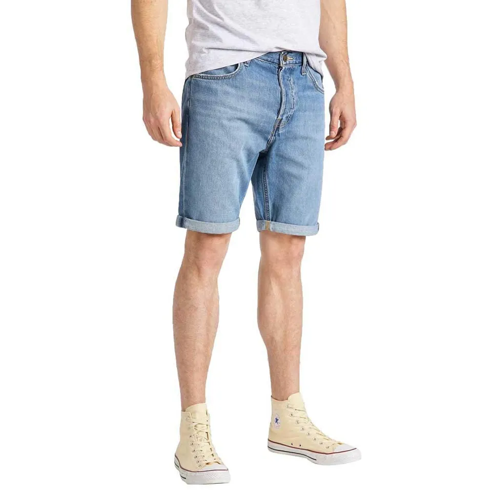 Lee L73 short homme en denim délavé