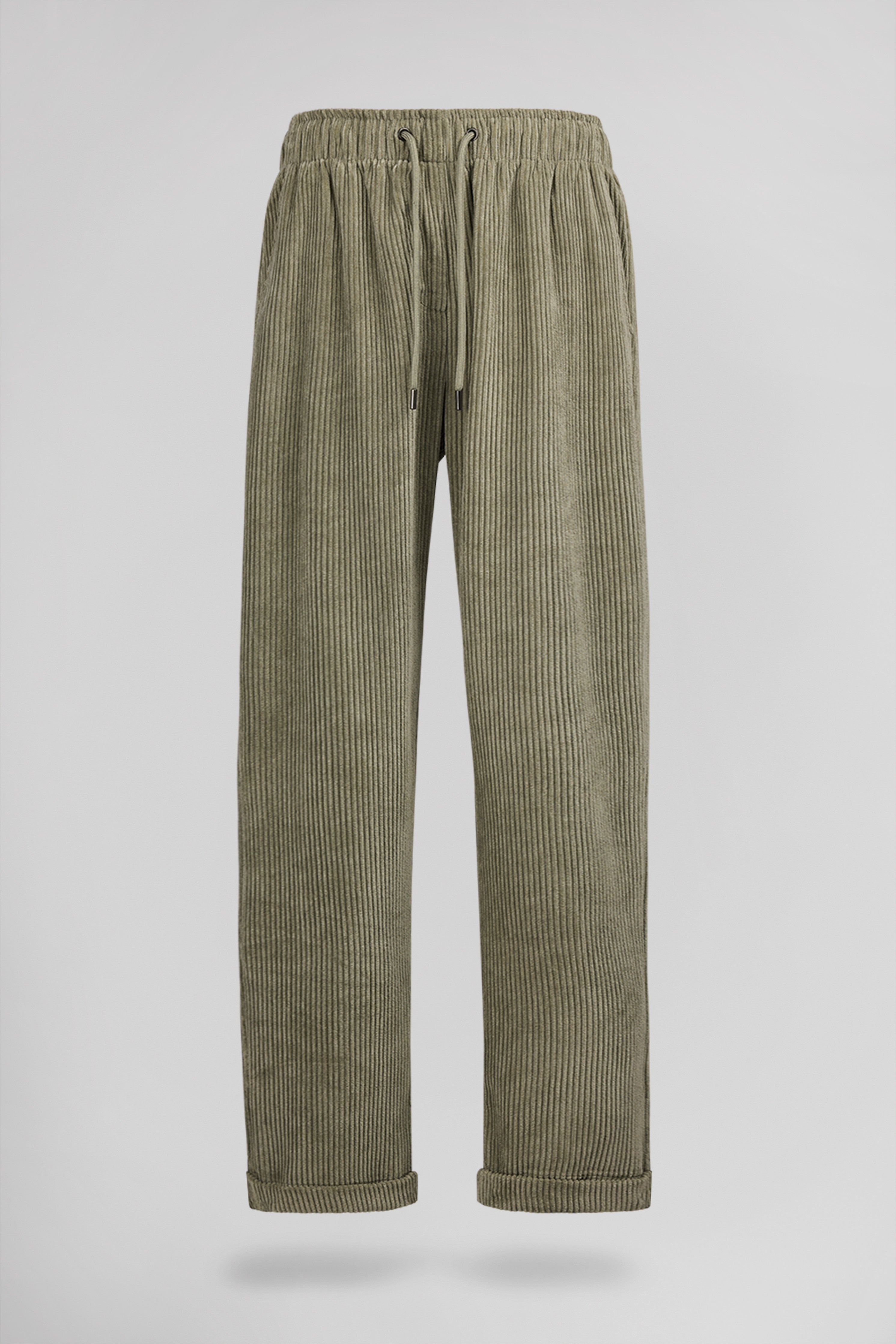 Teddy Smith Teddy Velours pantalon kaki bleach