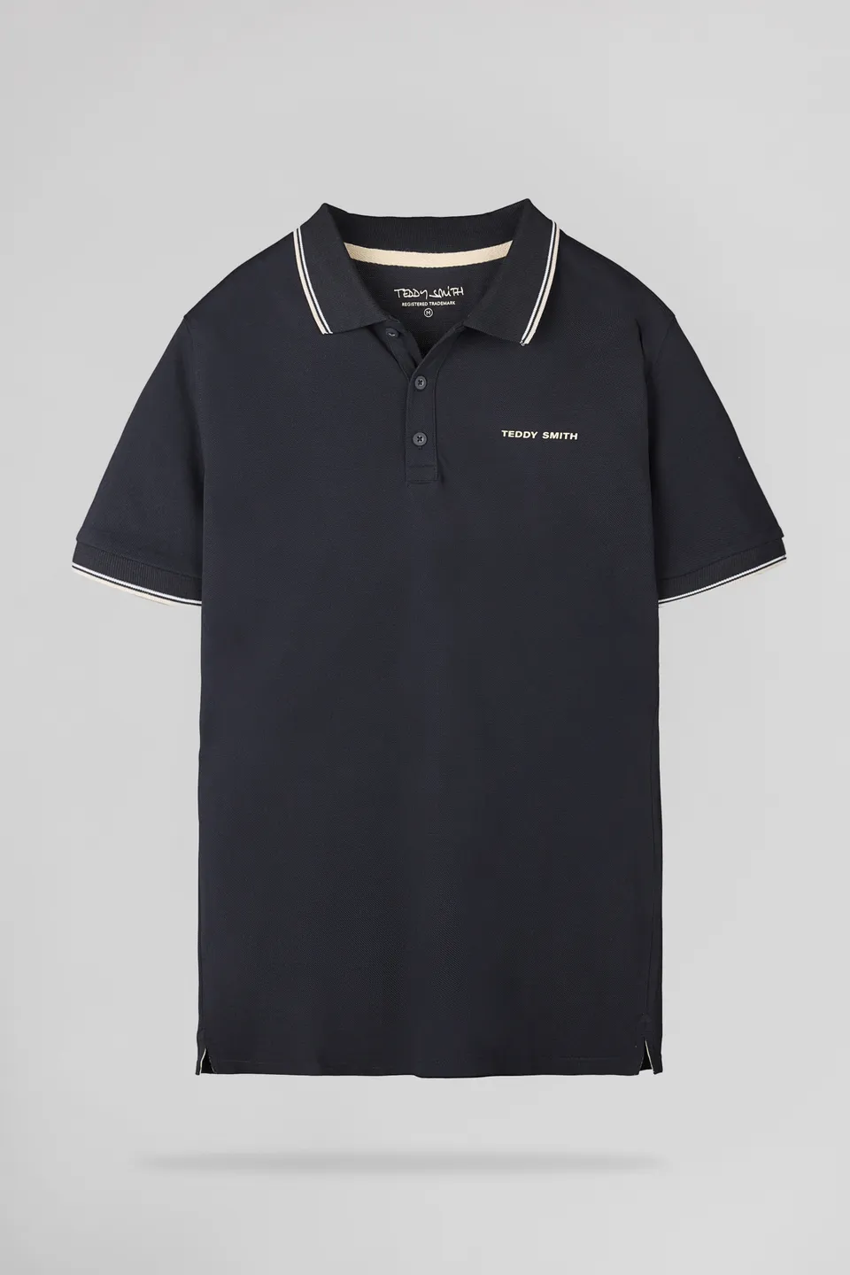 Teddy Smith Pasian 2 polo bleu marine coton homme