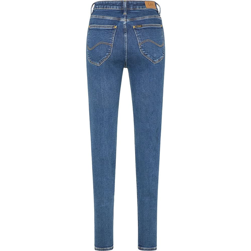 Lee Foreverfit jean skinny femme taille haute noir