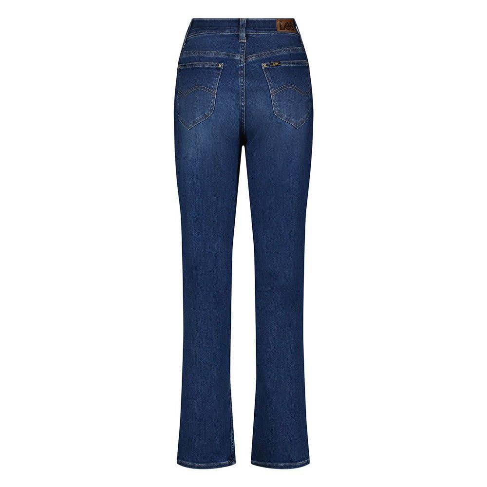 Lee Ulc Straight Jean Droit Femme 34W/33L Cobalt