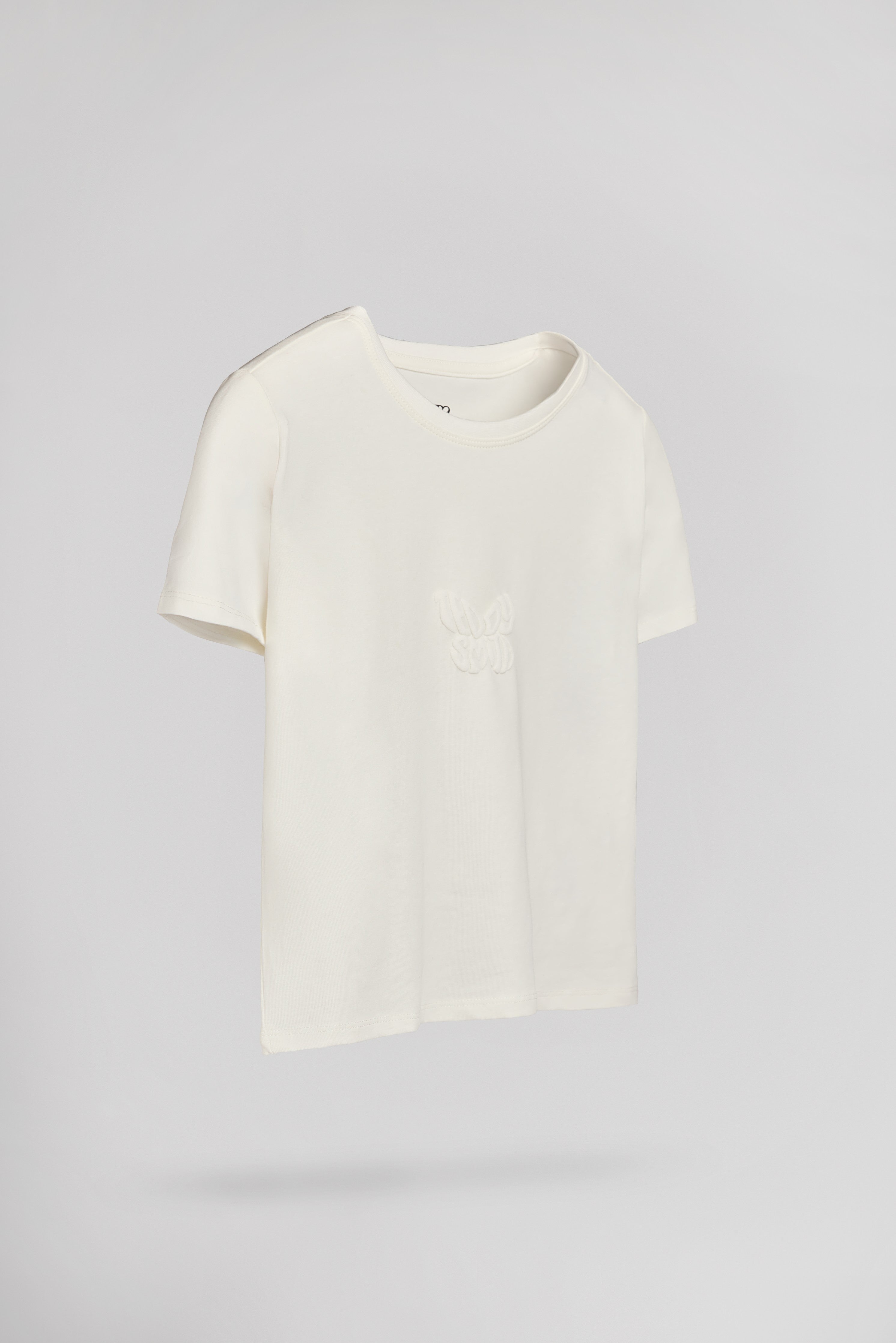 Teddy Smith T-Ody MC Jr T-shirt Blanc Fille Ajusté