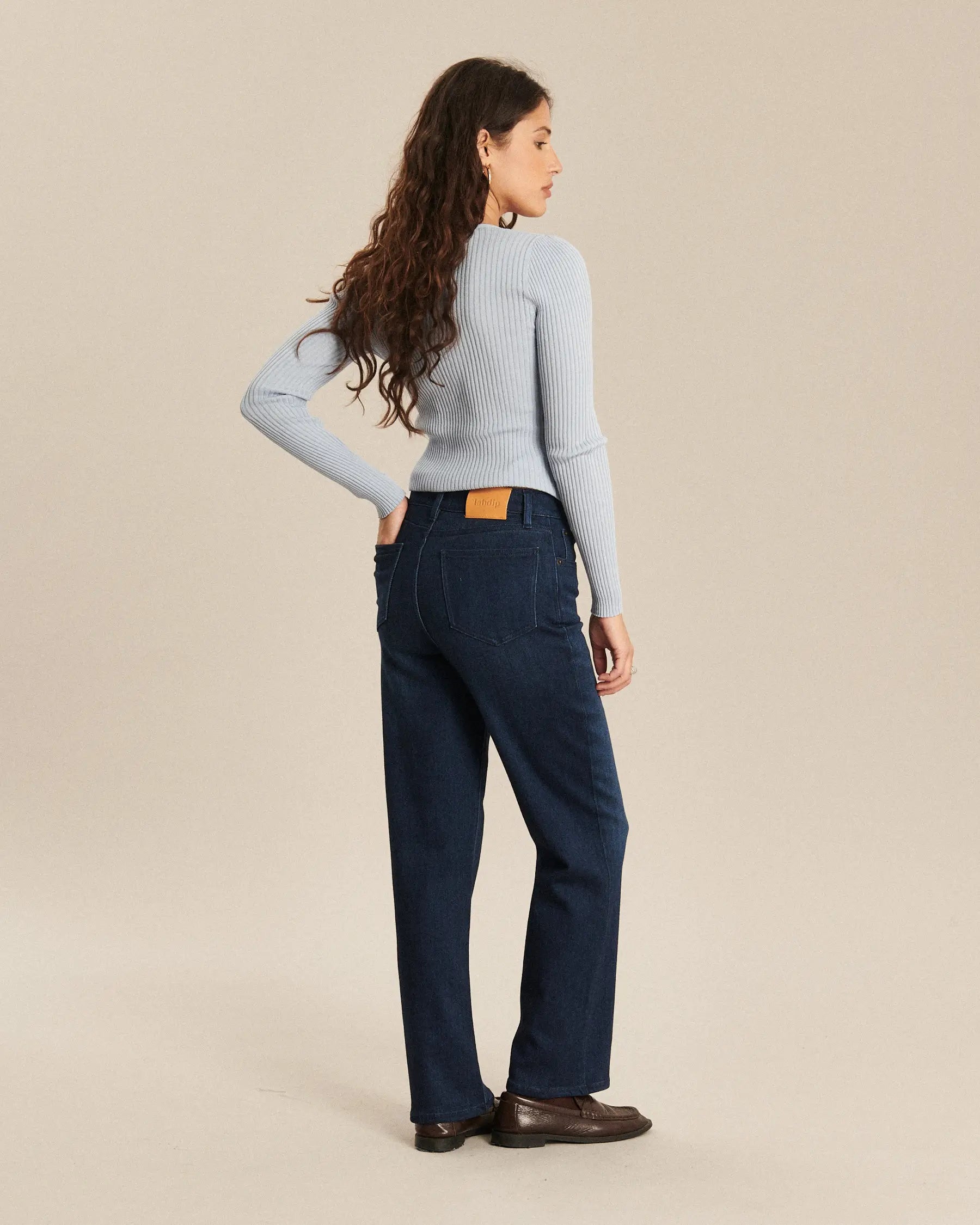 Labdip Romy GB 50 jean droit bleu stretch confort