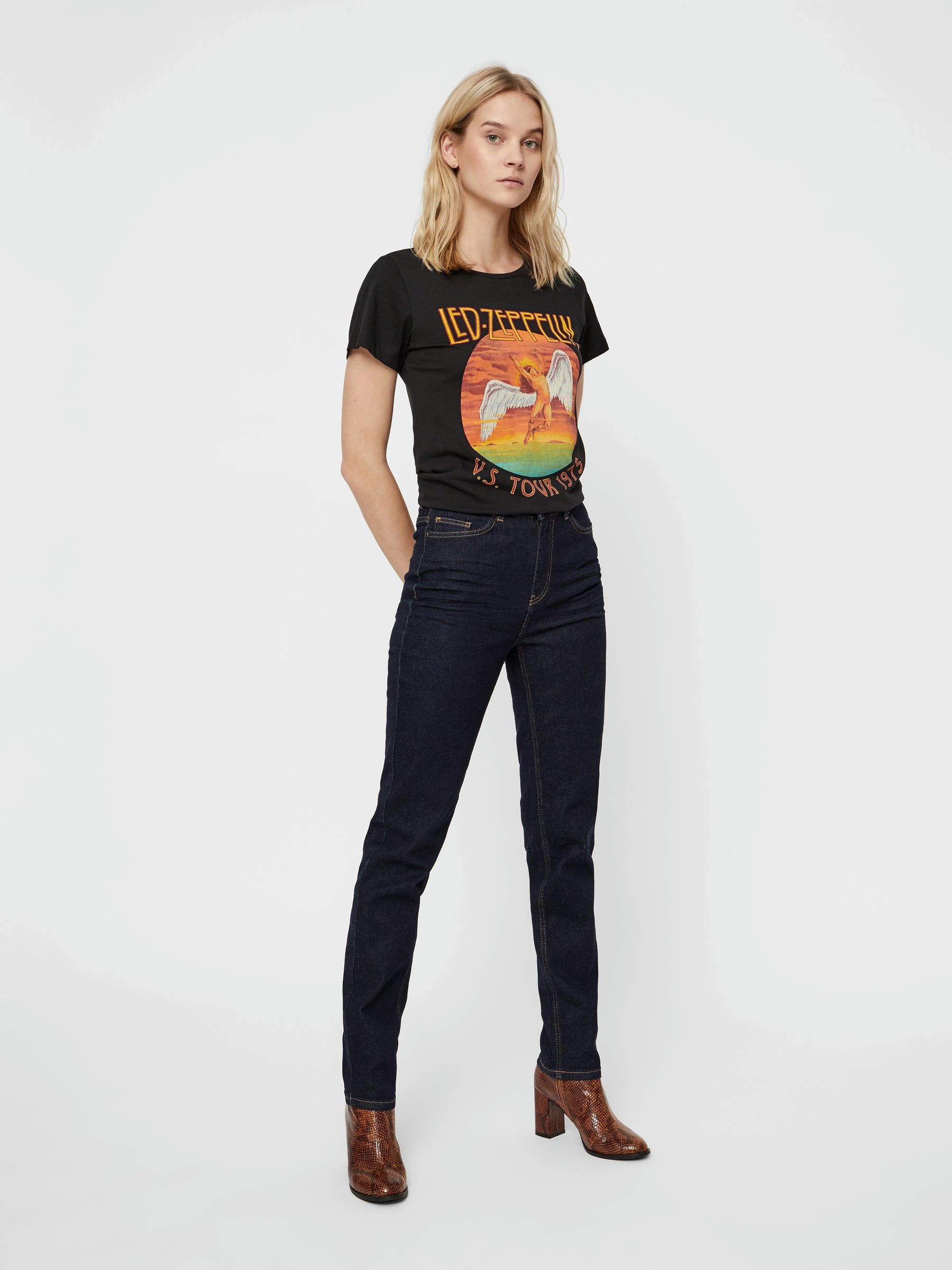 Noisy May t-shirt imprimé coton bio 61 cm