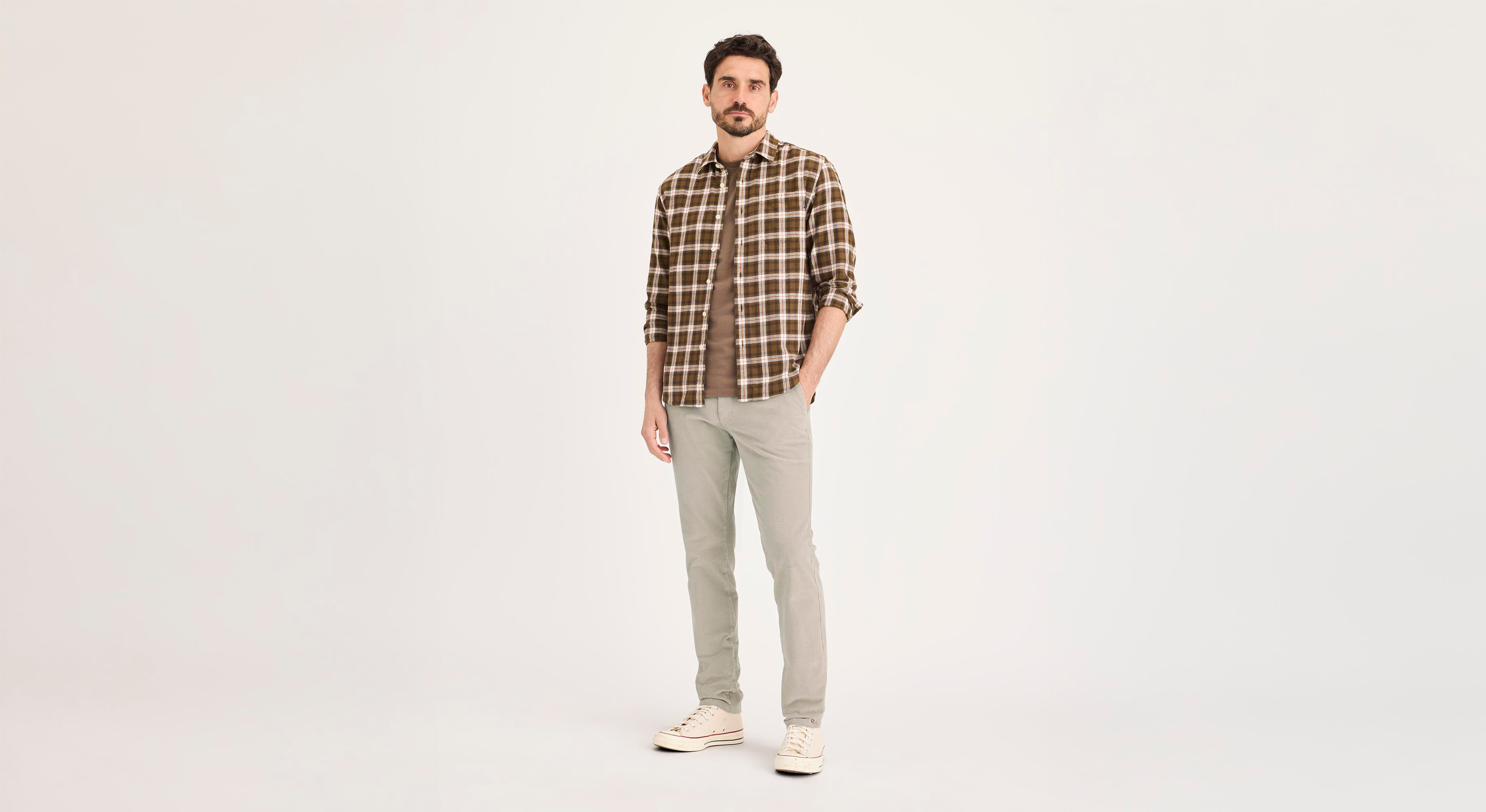 Dockers Ultimate chino beige cachemire coupe skinny