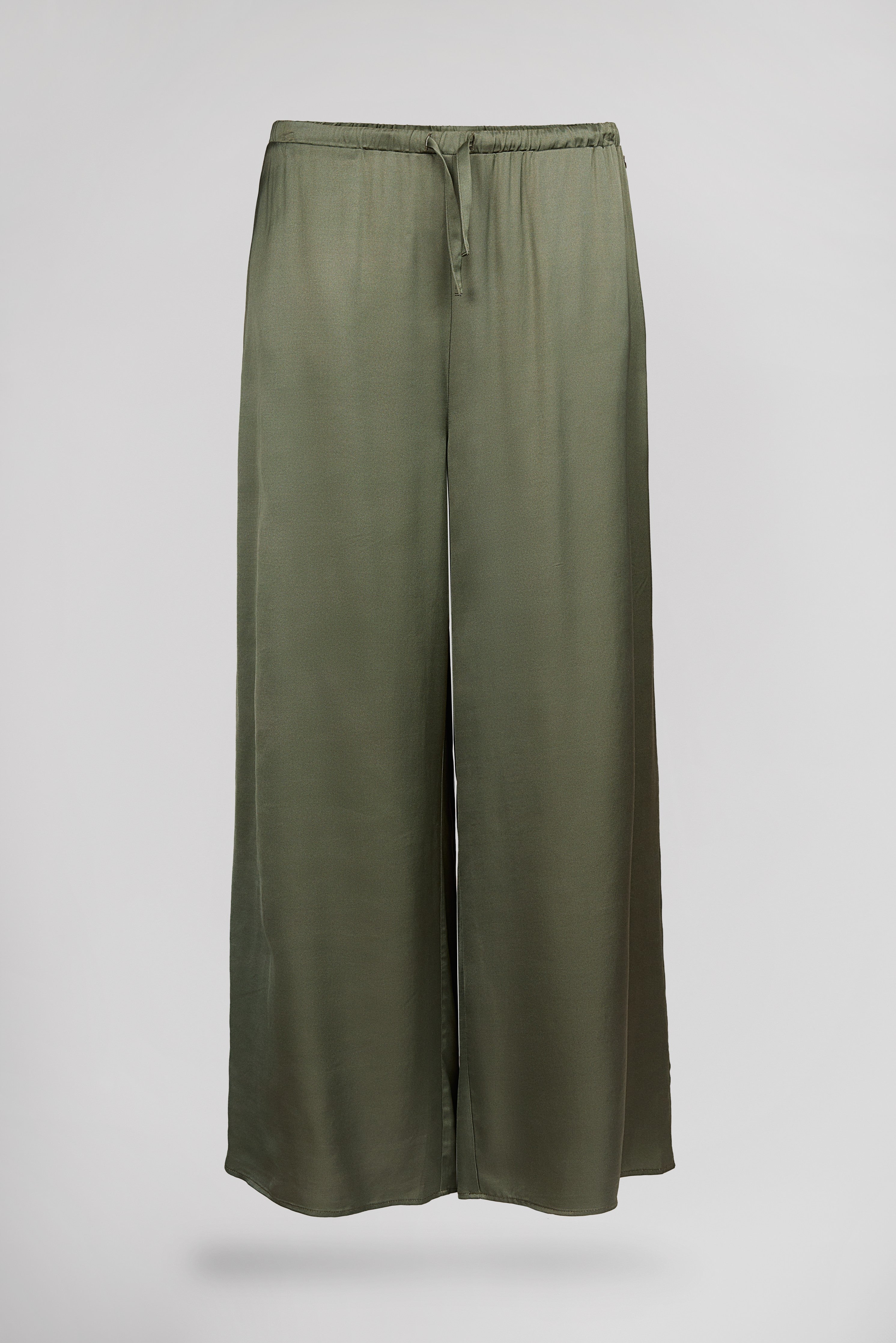 Teddy Smith P-Leonie pantalon fluide kaki satiné