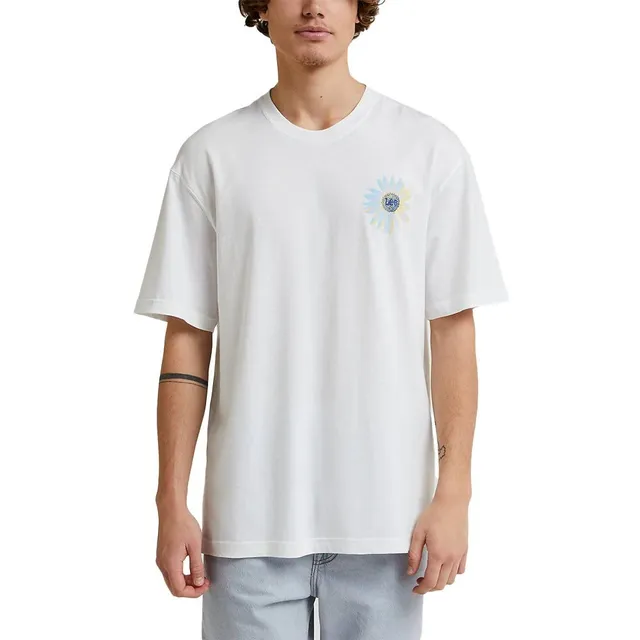 Lee T-shirt homme S blanc ample coton
