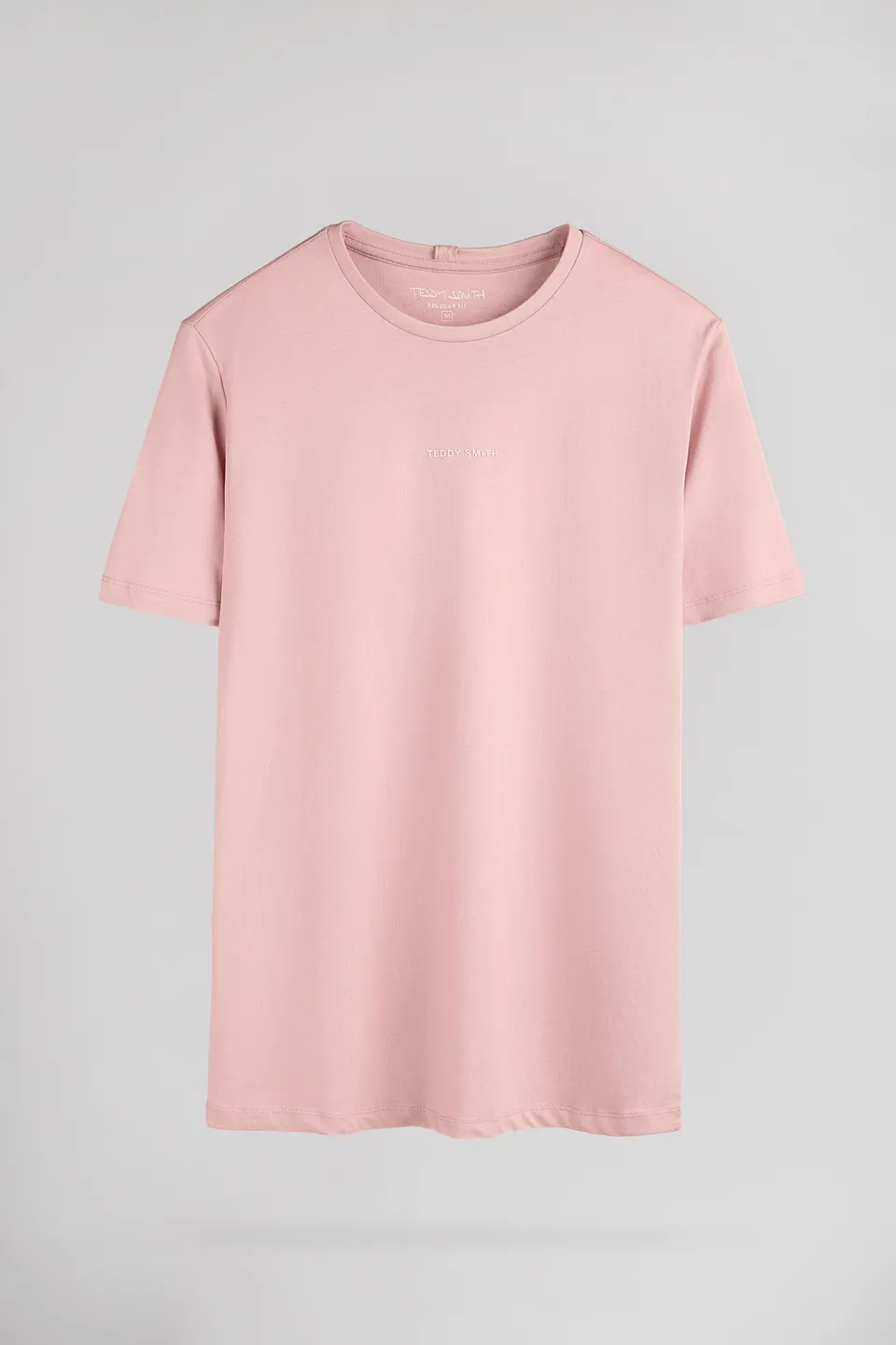 Teddy Smith T-Soy 2 MC t-shirt rose col rond
