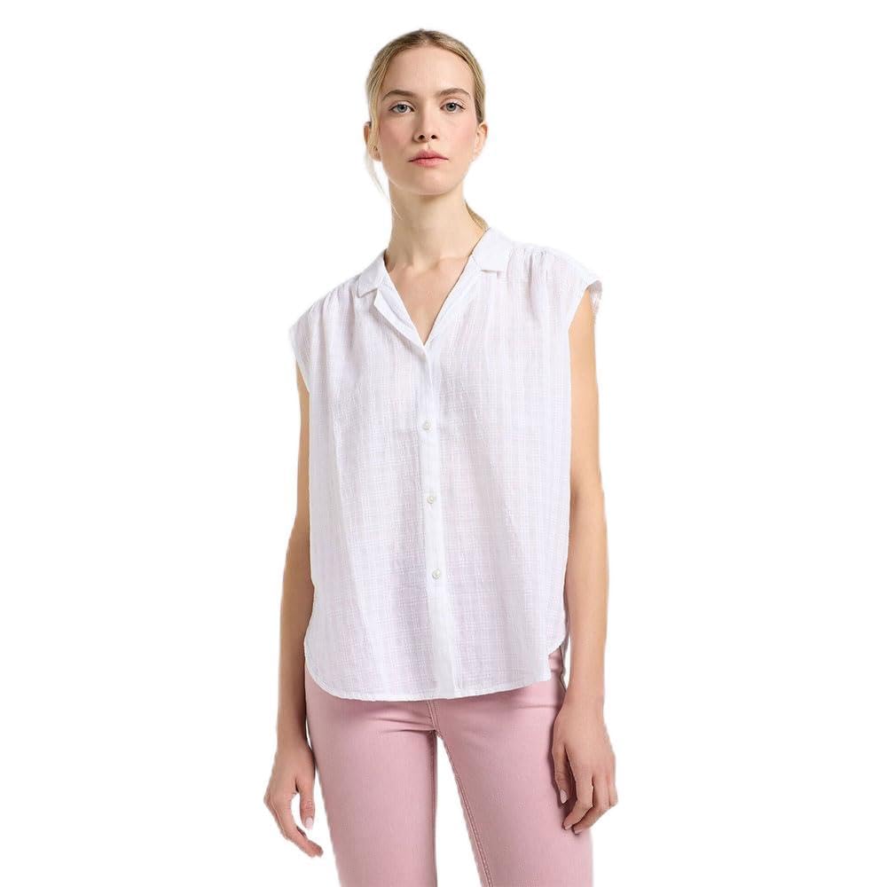 Lee Cap Sleeve Shirt chemise femme floral manches cape