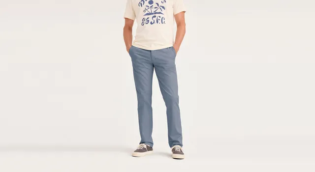 Dockers Original Slim Fit pantalon chino gris coton stretch