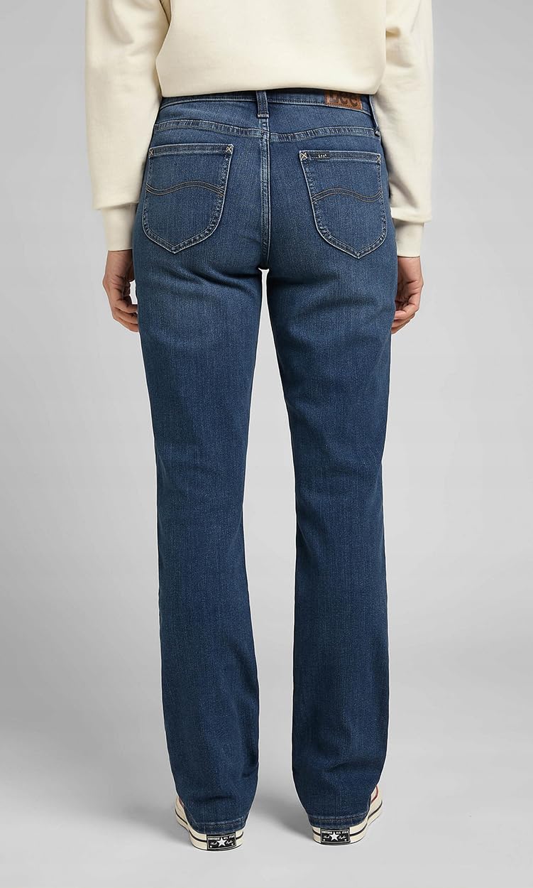 Lee Legendary Regular jean femme bleu moyen stretch