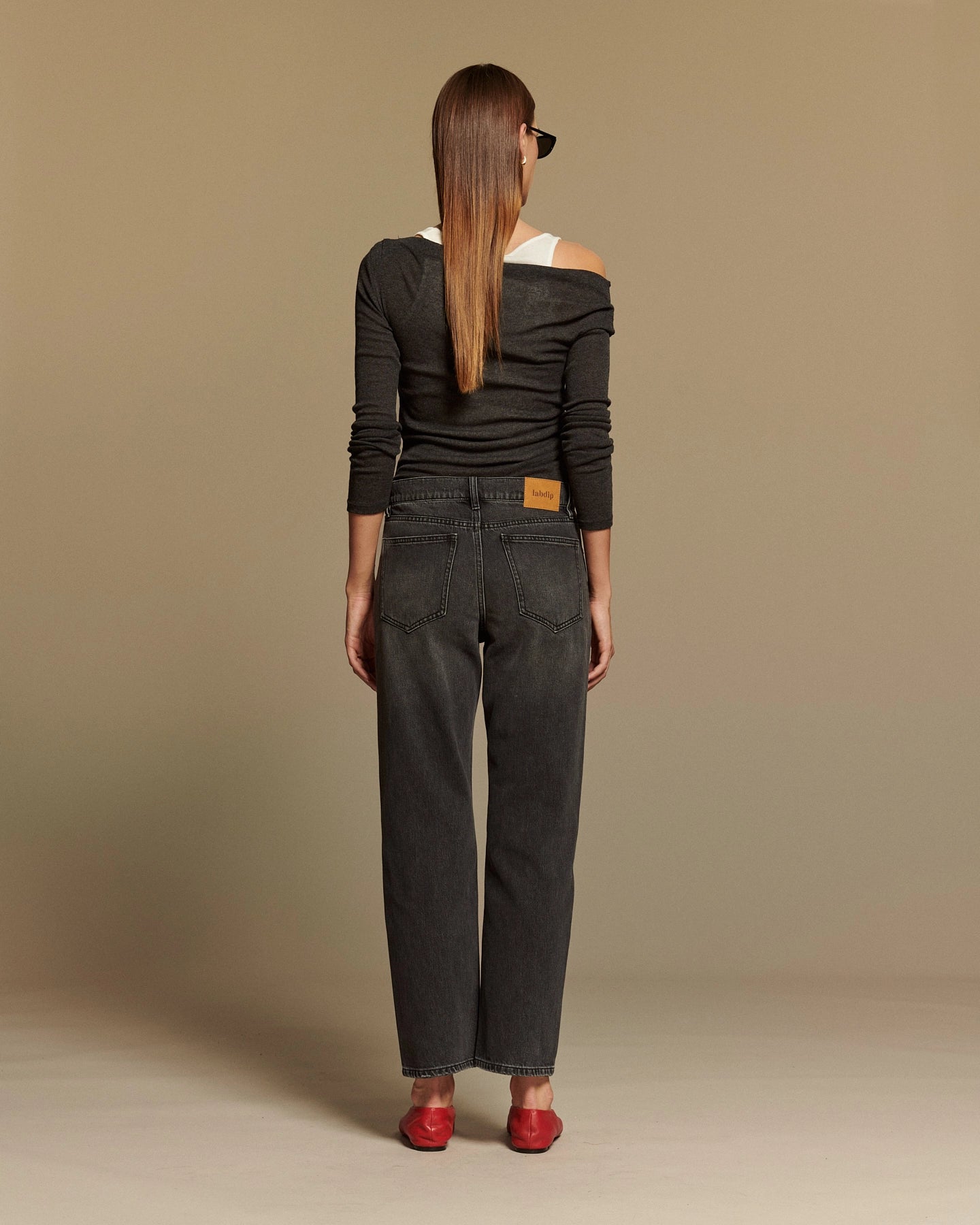 Labdip Quincy Maxi Kohl jean droit anthracite