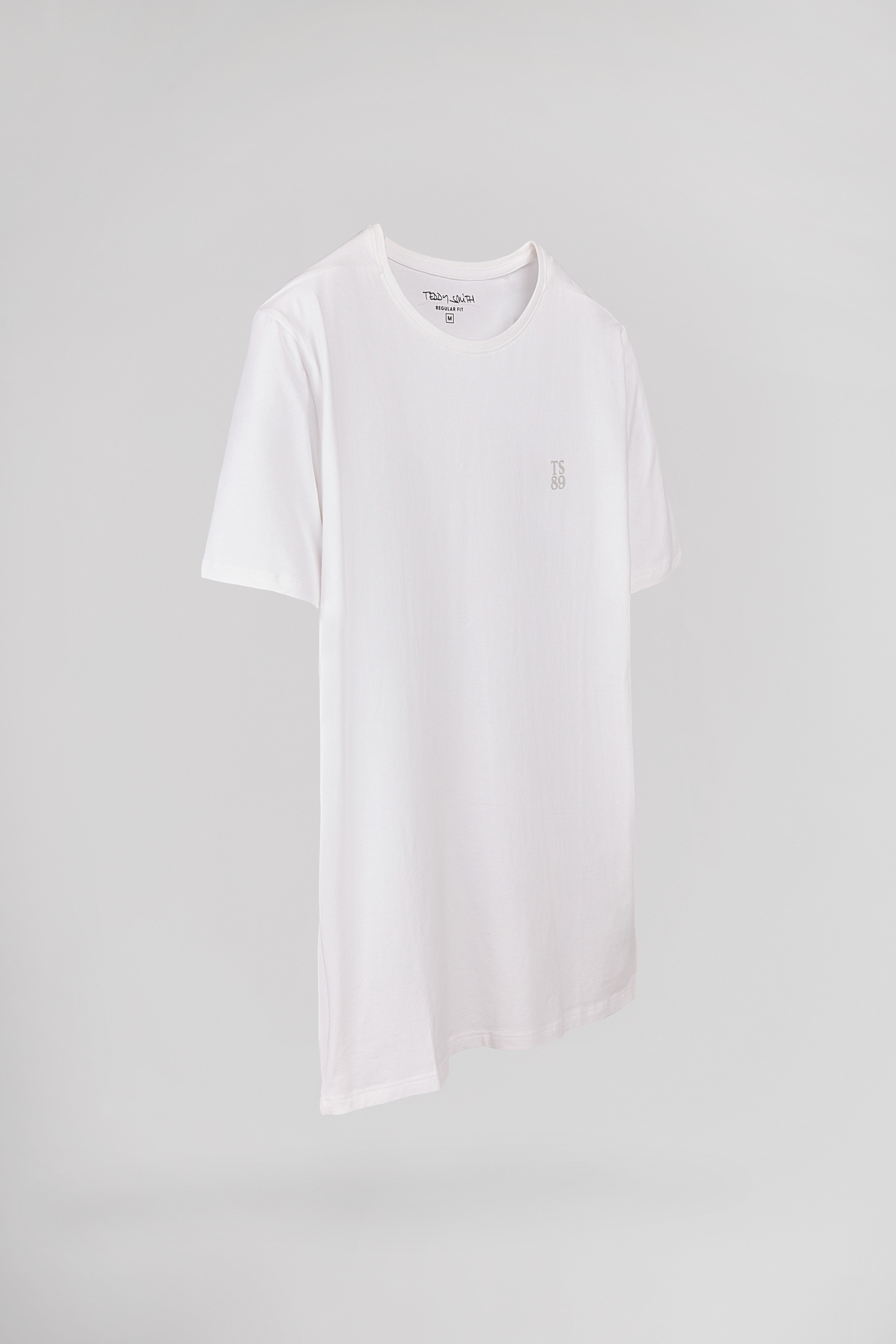Teddy Smith T-Telo MC t-shirt blanc regular