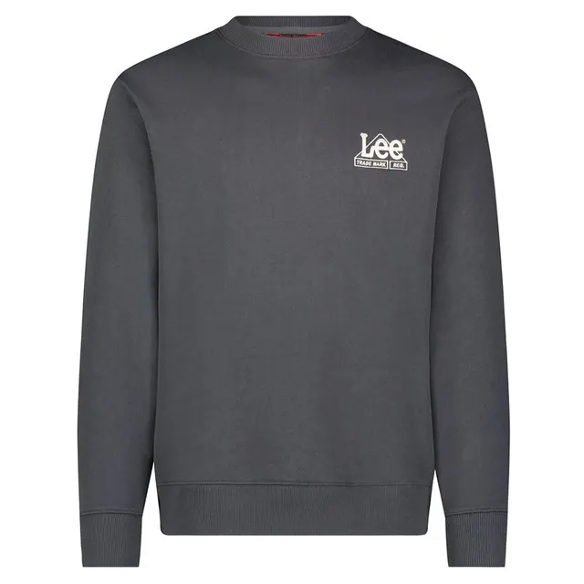 Lee Seasonal Crew sweat homme écru coupe regular
