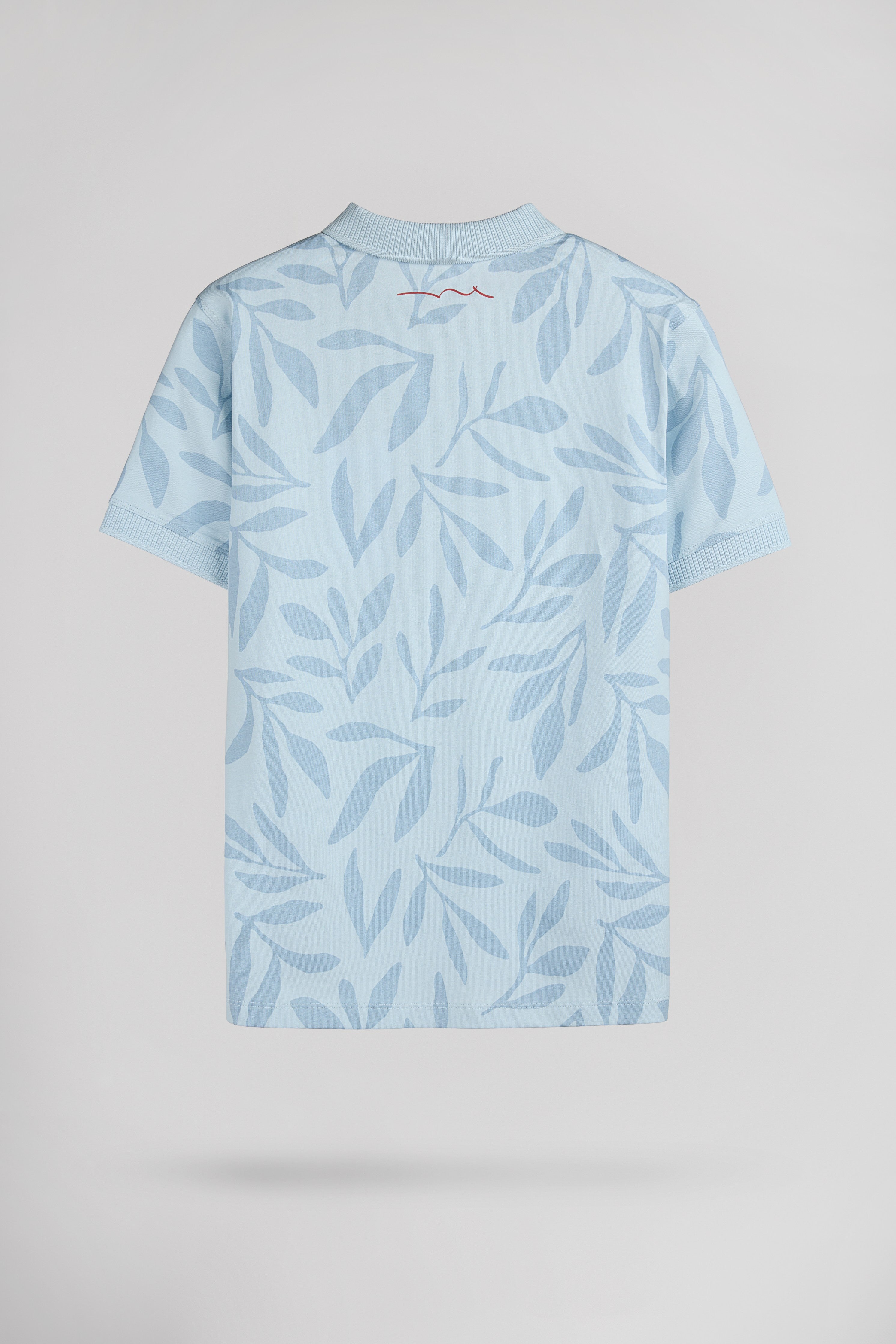 Teddy Smith P-Ares MC JR polo floral bleu pastel garçon