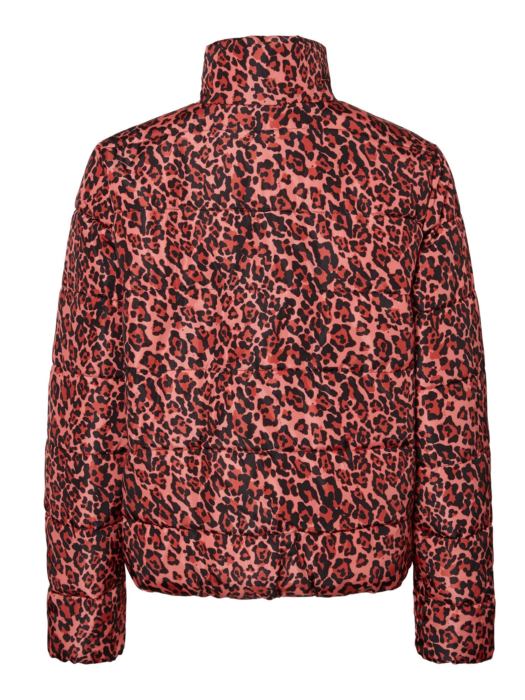 Noisy May veste matelassée imprimé zip coupe ample