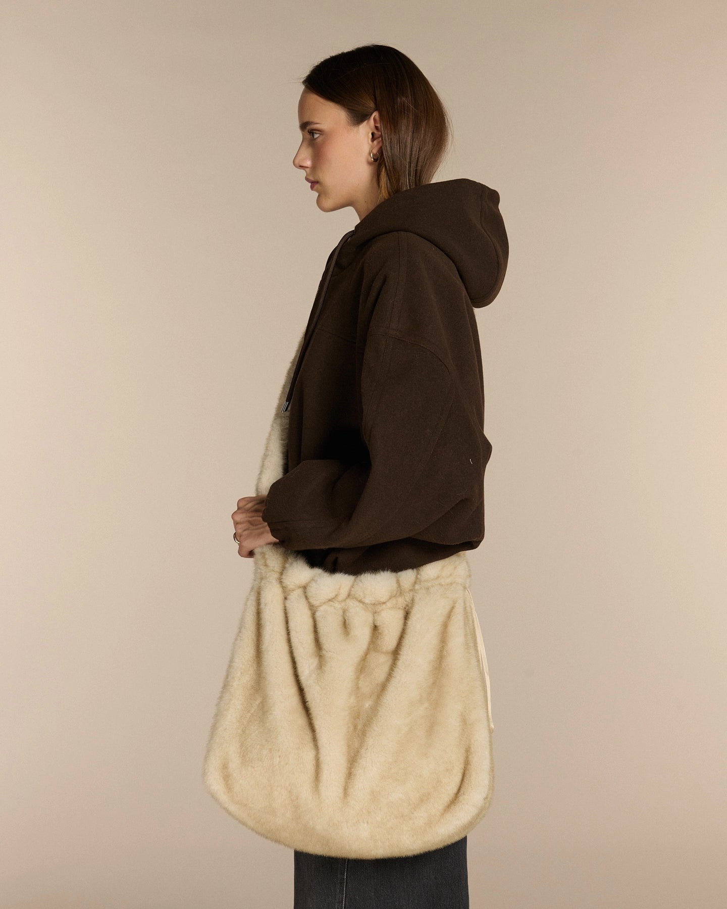 Labdip Annecy Mink Cortina sac fausse fourrure