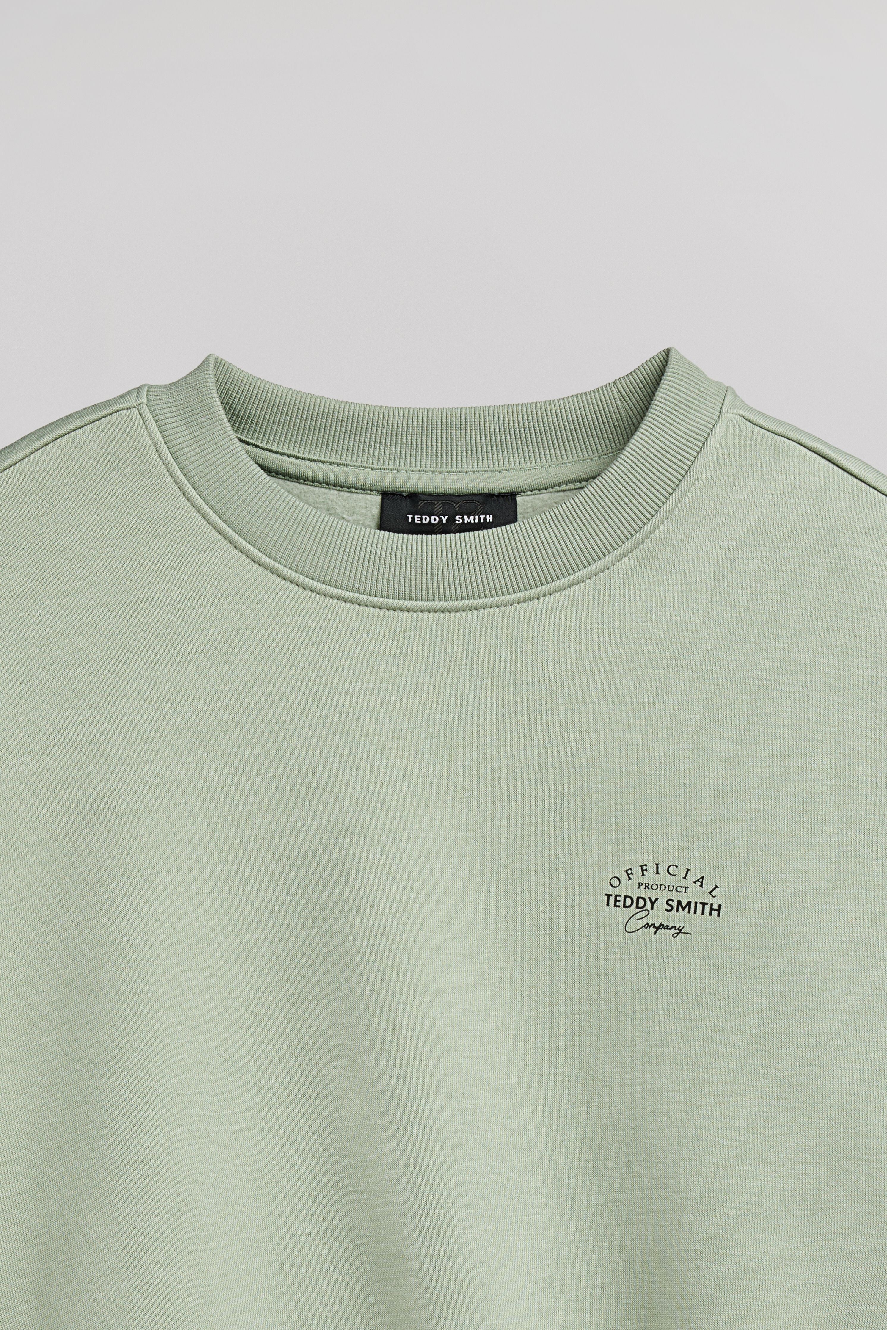 Teddy Smith S-Andrea JR sweat vert iceberg fille