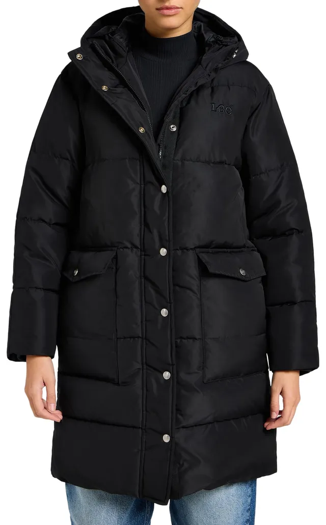 Lee Long Puffer veste femme Clove longue