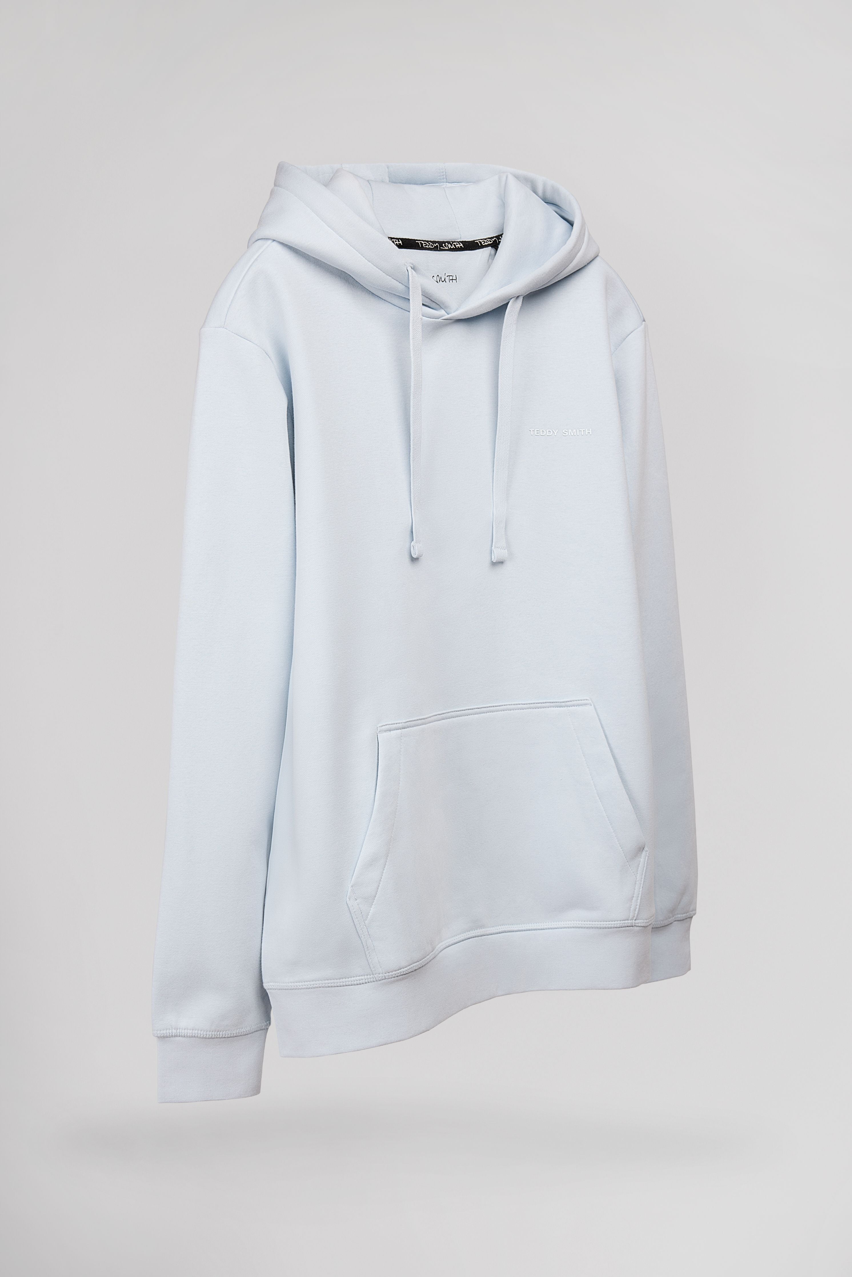 Teddy Smith S-Nark Hoody sweat capuche bleu pastel