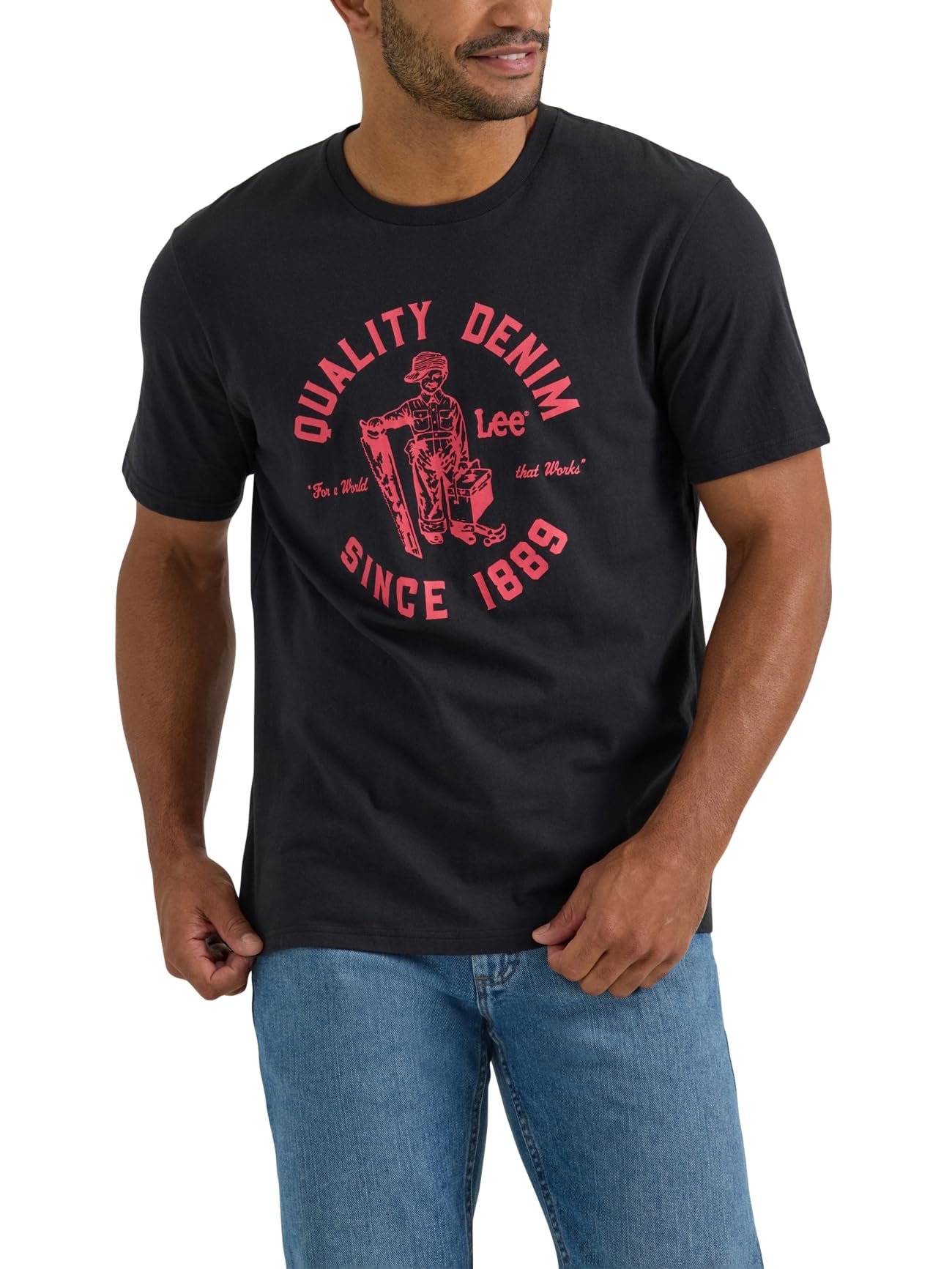 Lee Graphique T-shirt homme manches courtes coton