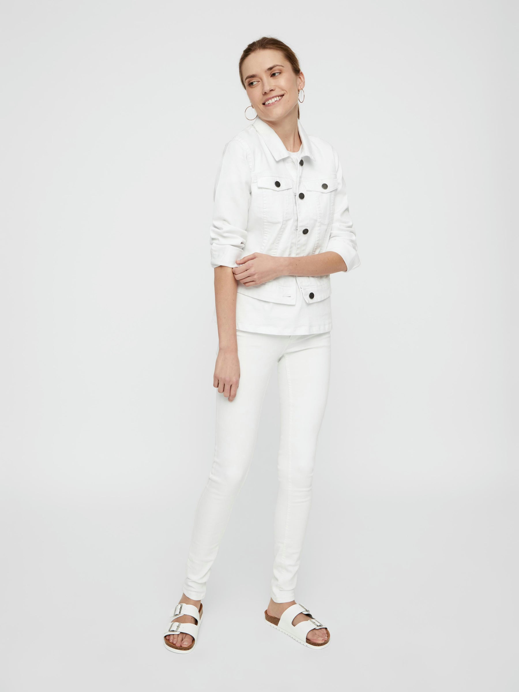 Noisy May jean slim taille basse stretch 78 cm