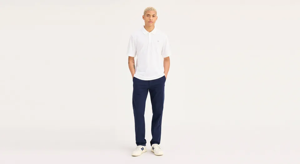 Dockers Ultimate Slim Fit chino bleu Pembroke stretch