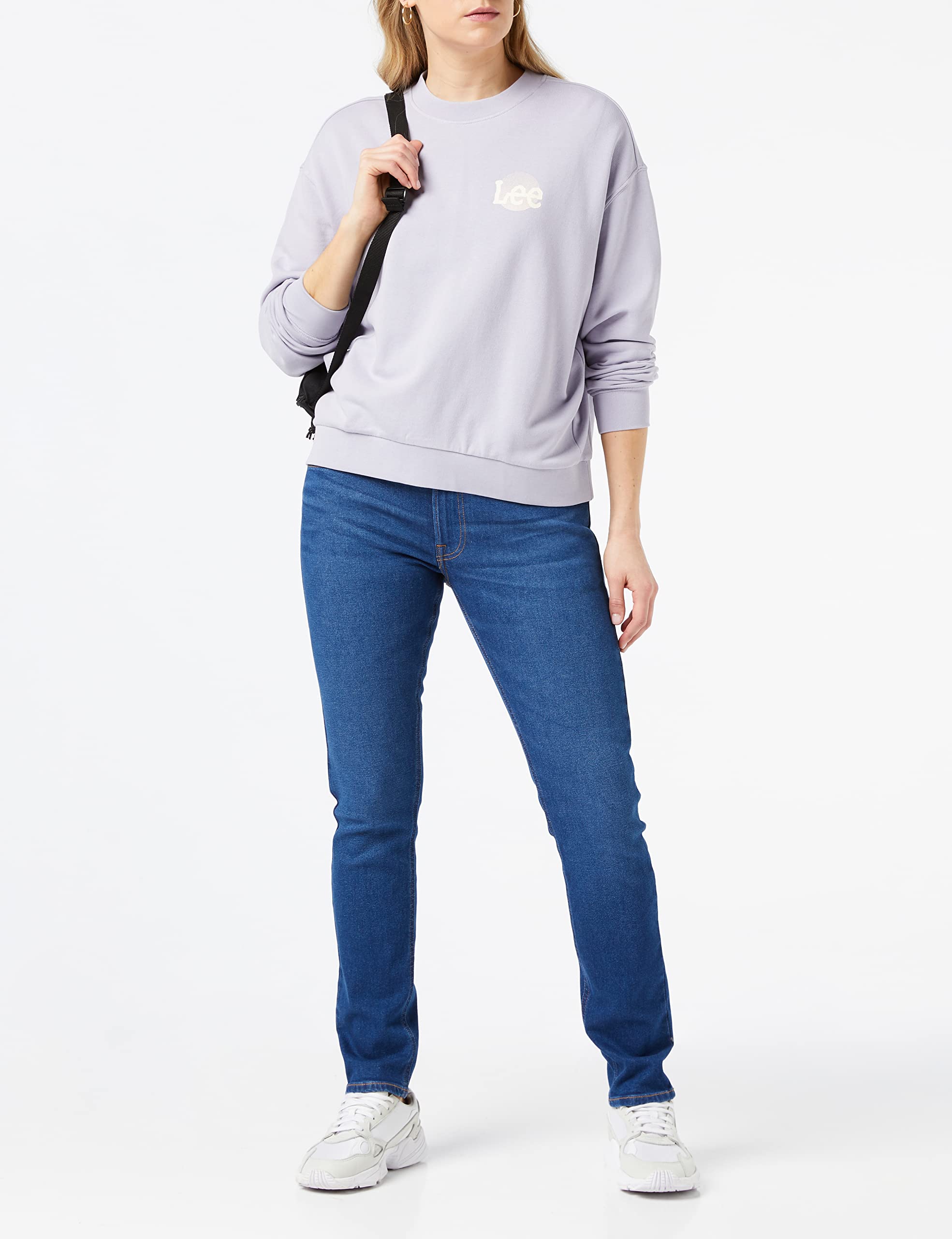 Lee Rising Sun sweat à capuche femme Lavender Dusk