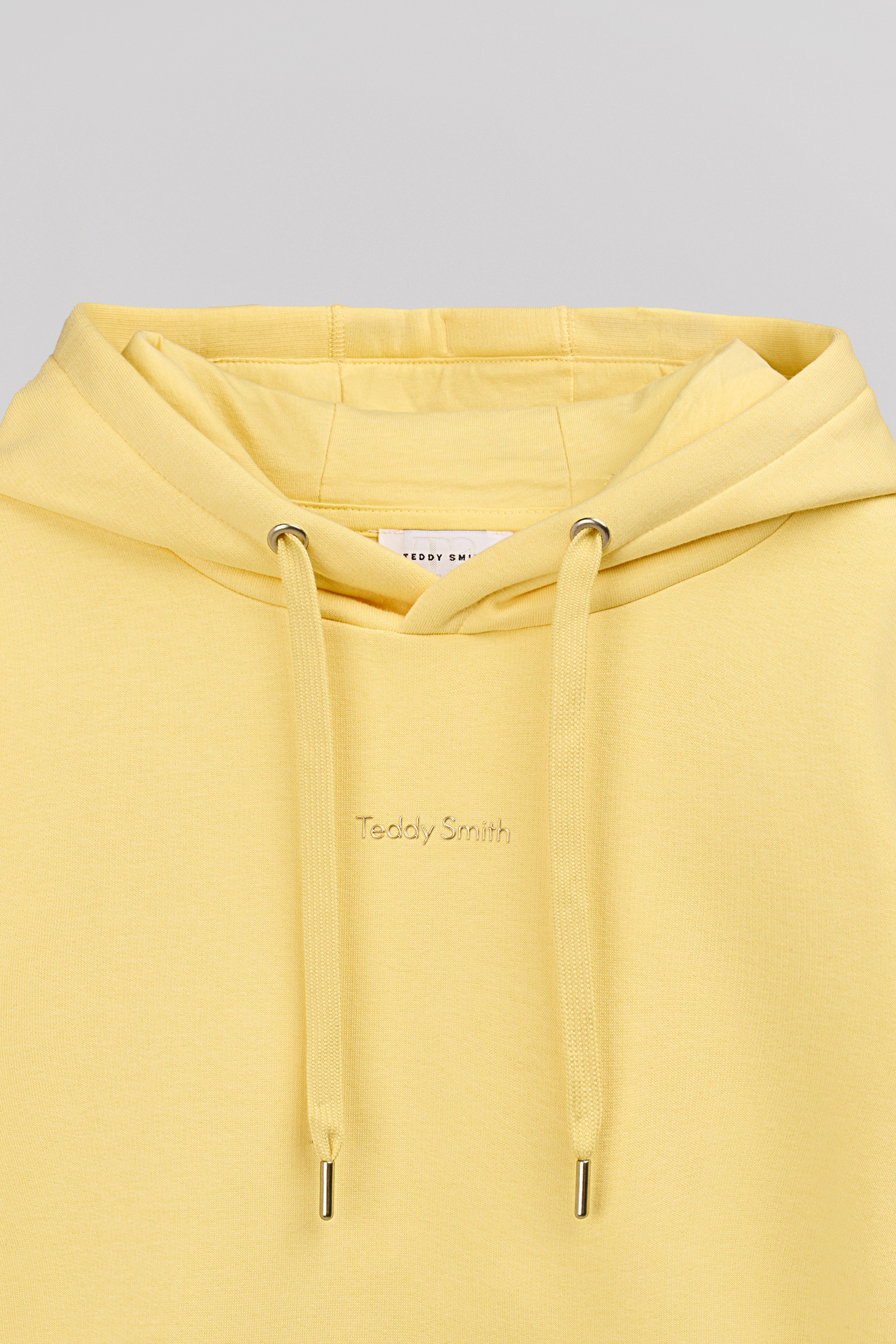 Teddy Smith S-Solene Hoody sweat femme jaune citron