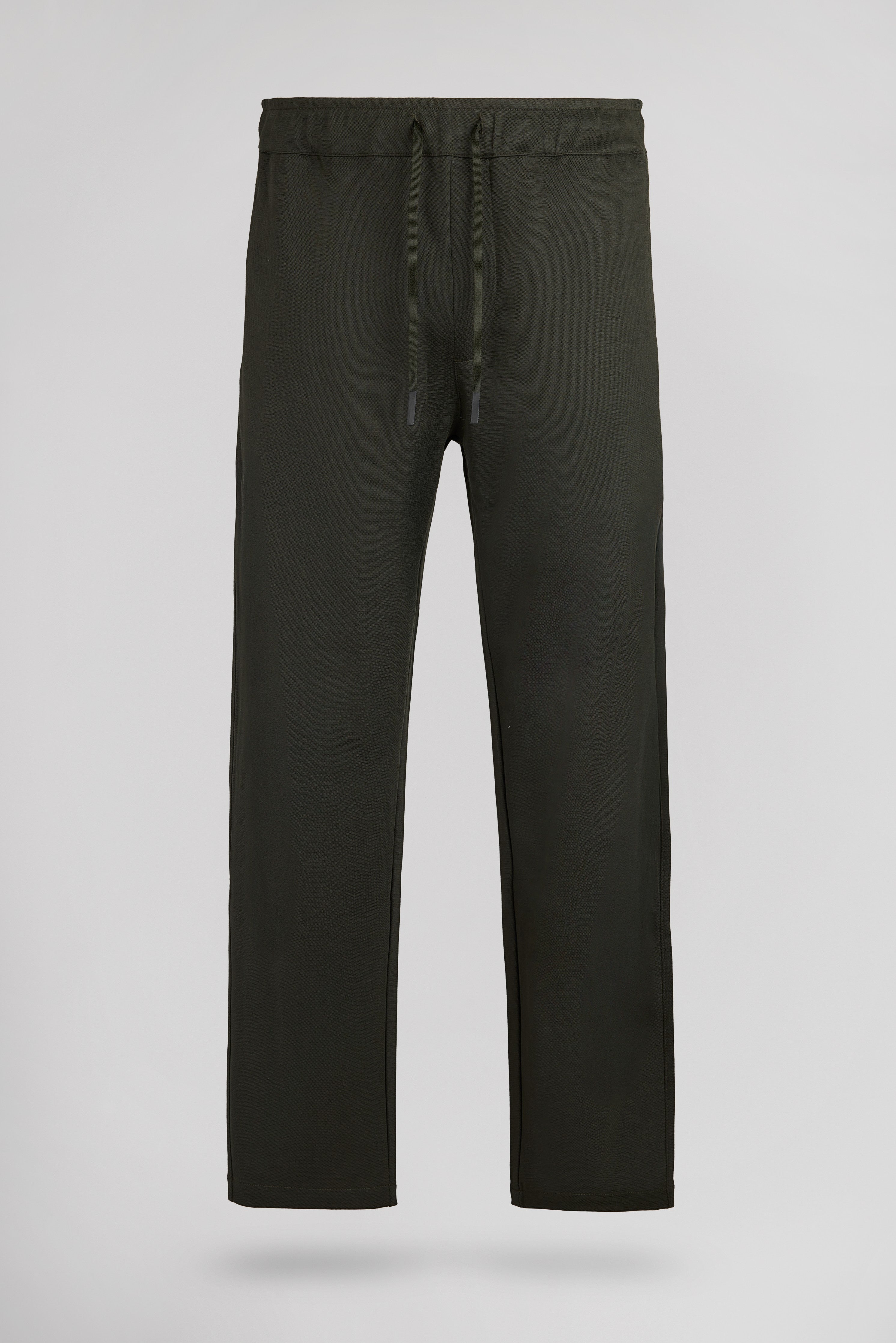 Teddy Smith P-Vibes Pique pantalon Deep Kaki taille élastique
