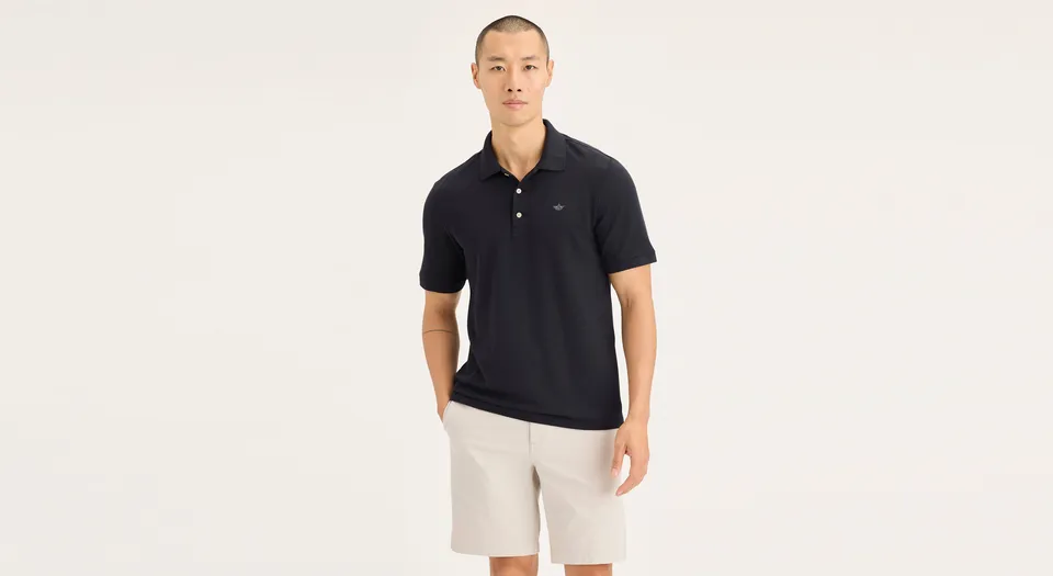 Dockers Original Slim Fit polo noir coton