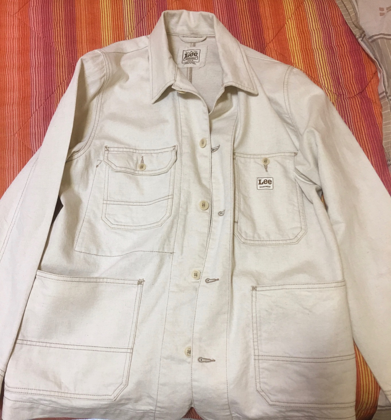 Lee Box Pocket Loco veste jean homme denim brut