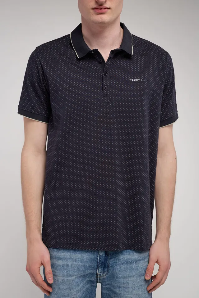 Teddy Smith Pasy 2 MC polo piqué dark navy homme