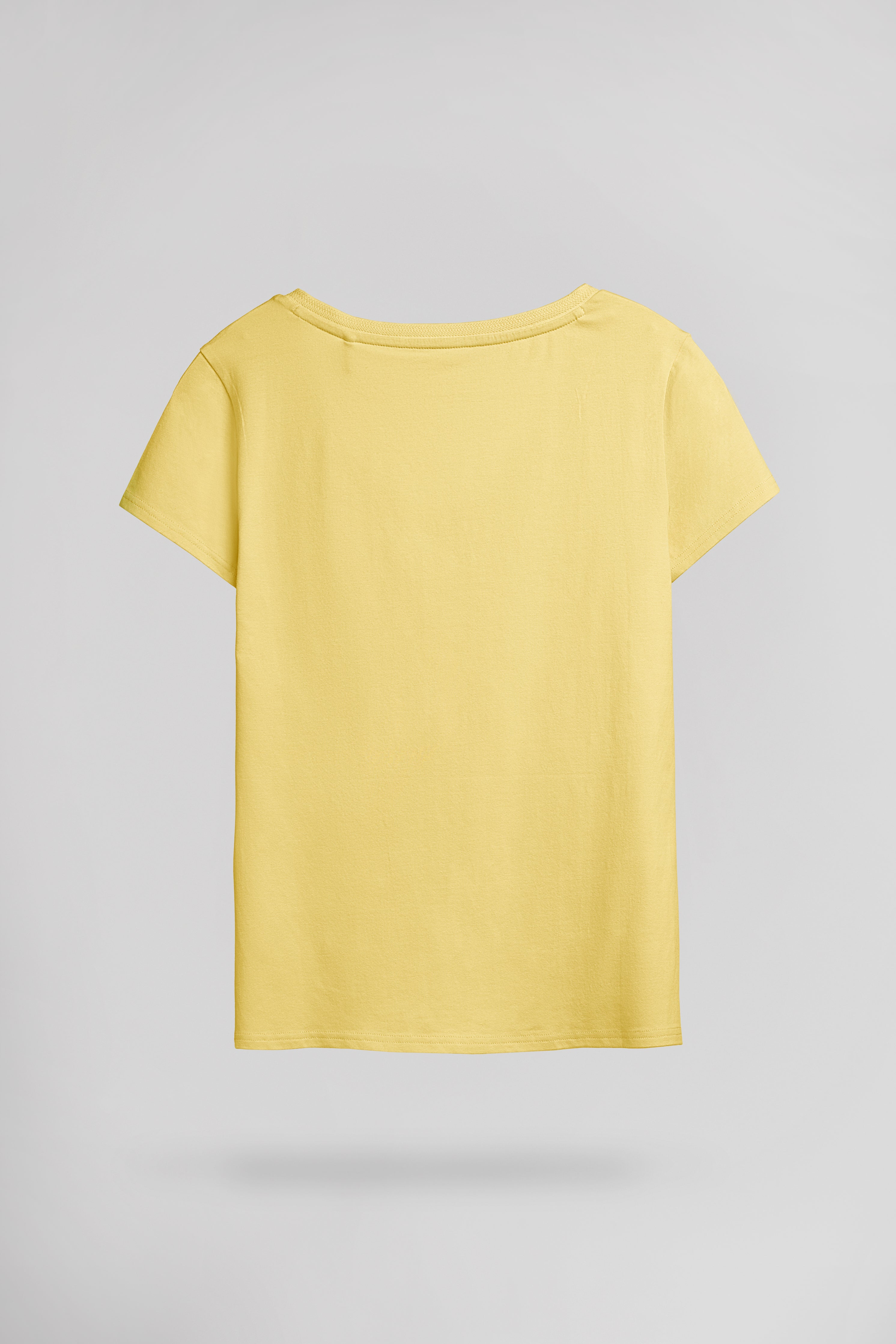 Teddy Smith T-Mia MC t-shirt jaune citron modal