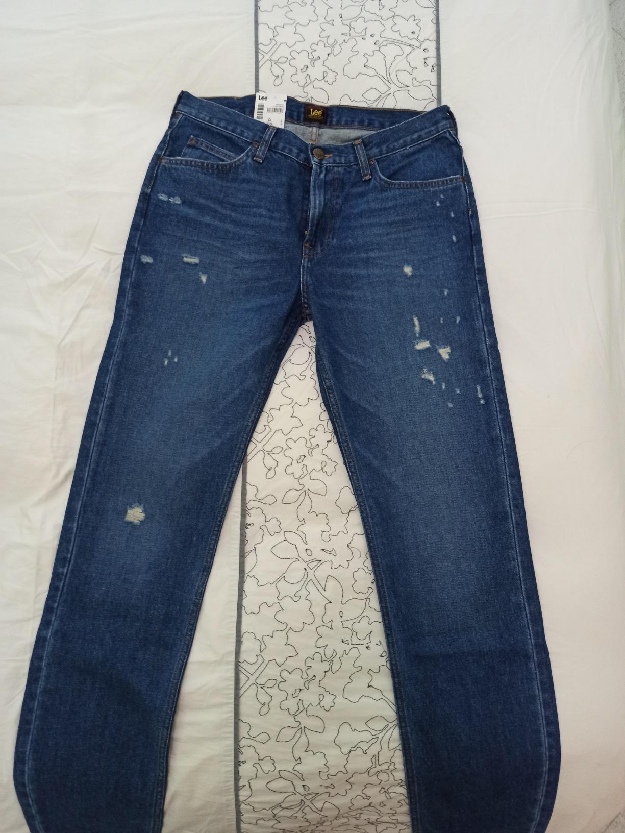 Lee Rider jean homme stretch délavage foncé