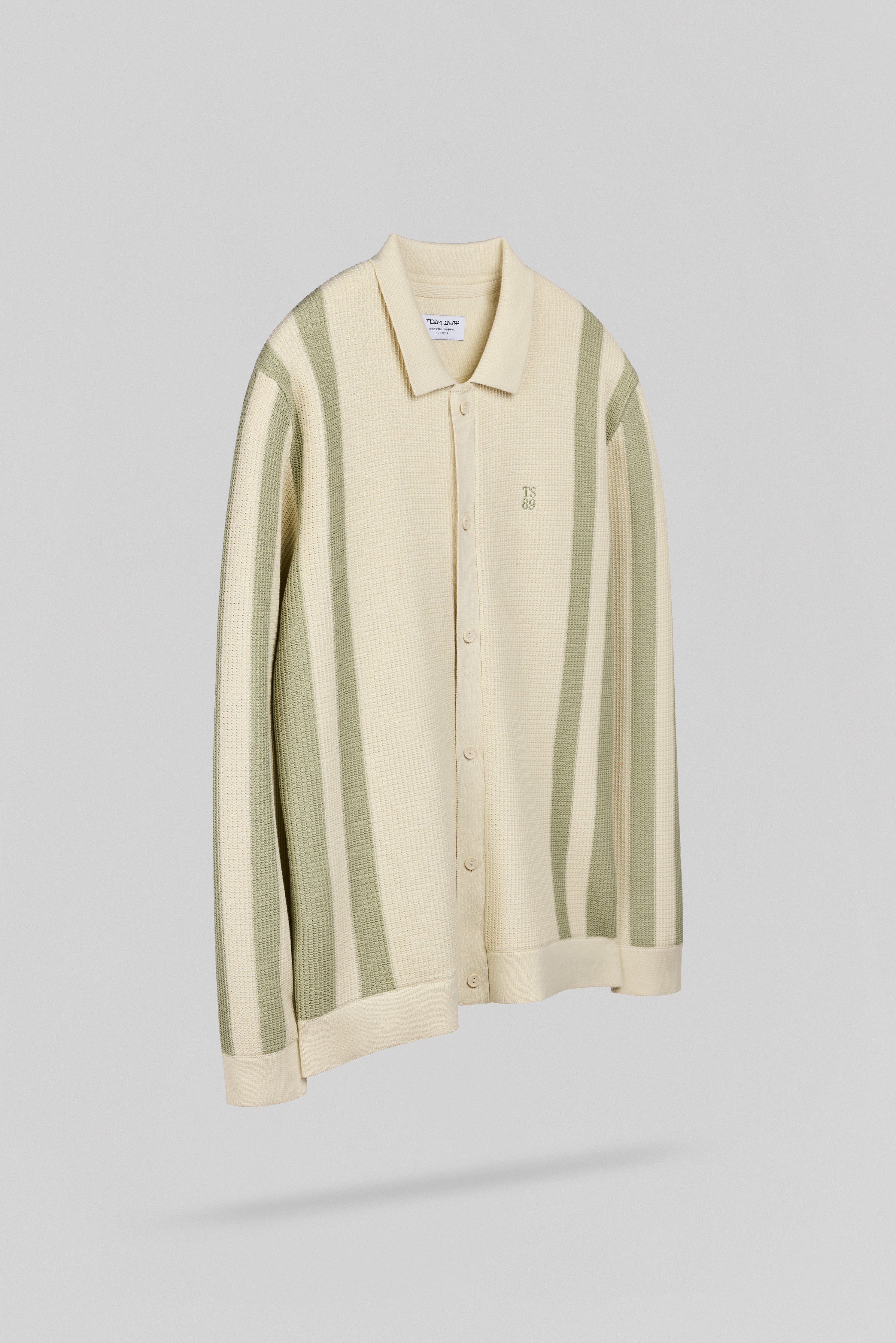 Teddy Smith G-Ilario Gilet Cream Homme Coton