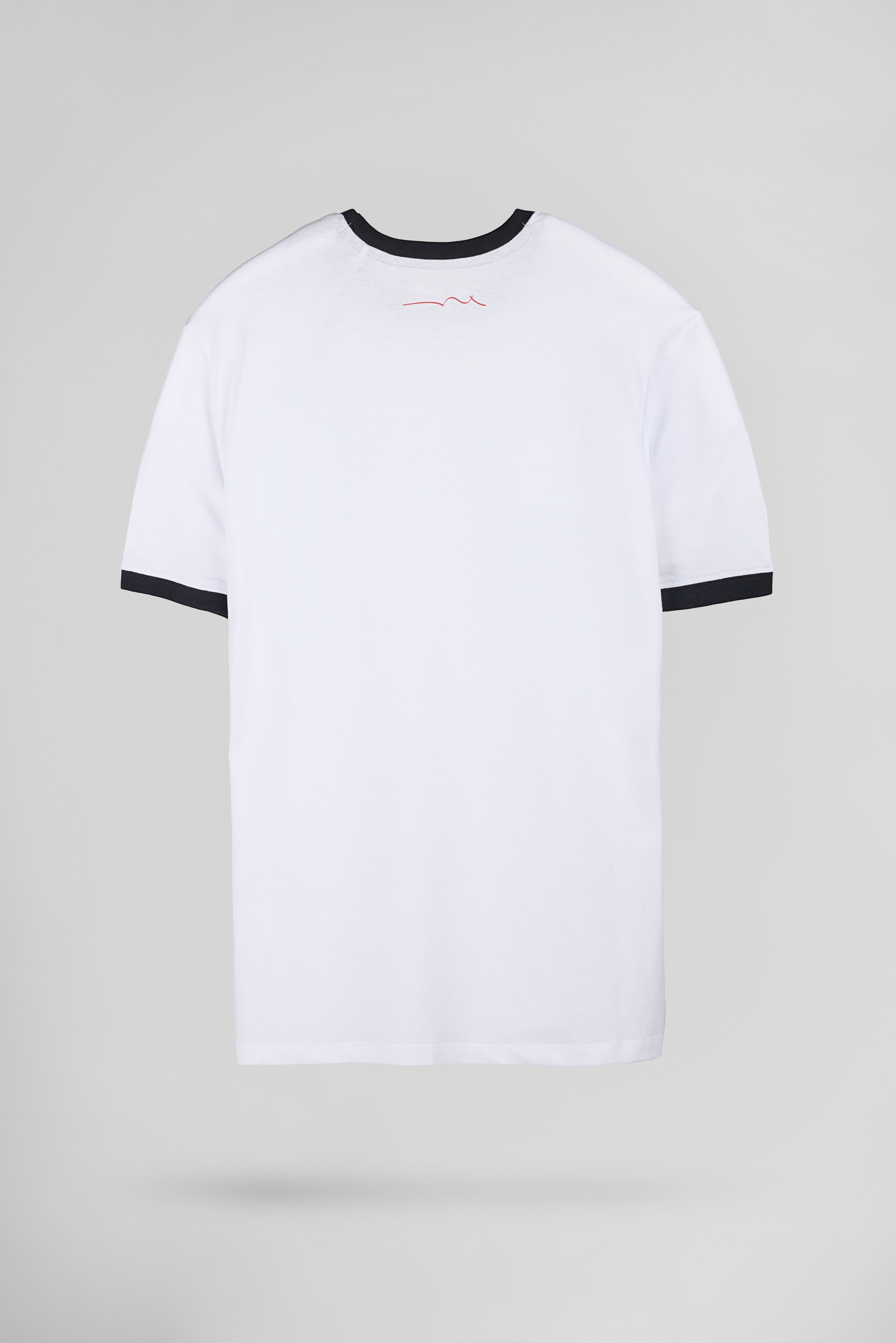 TEDDY SMITH THE TEE 2 R t-shirt homme blanc contrasté