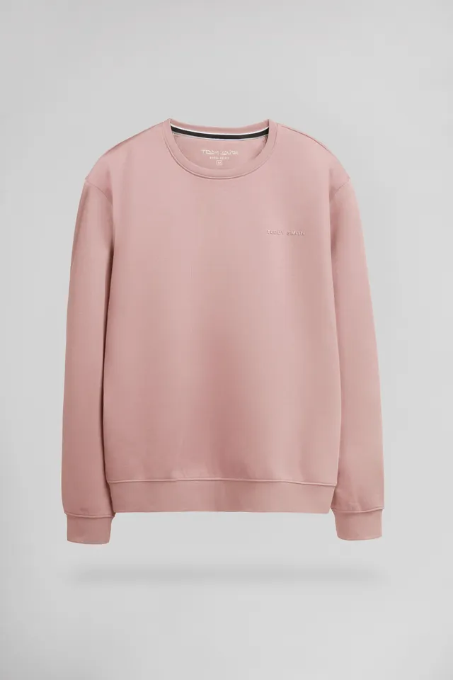 Teddy Smith S-Nark RC sweat homme Wood Rose col rond
