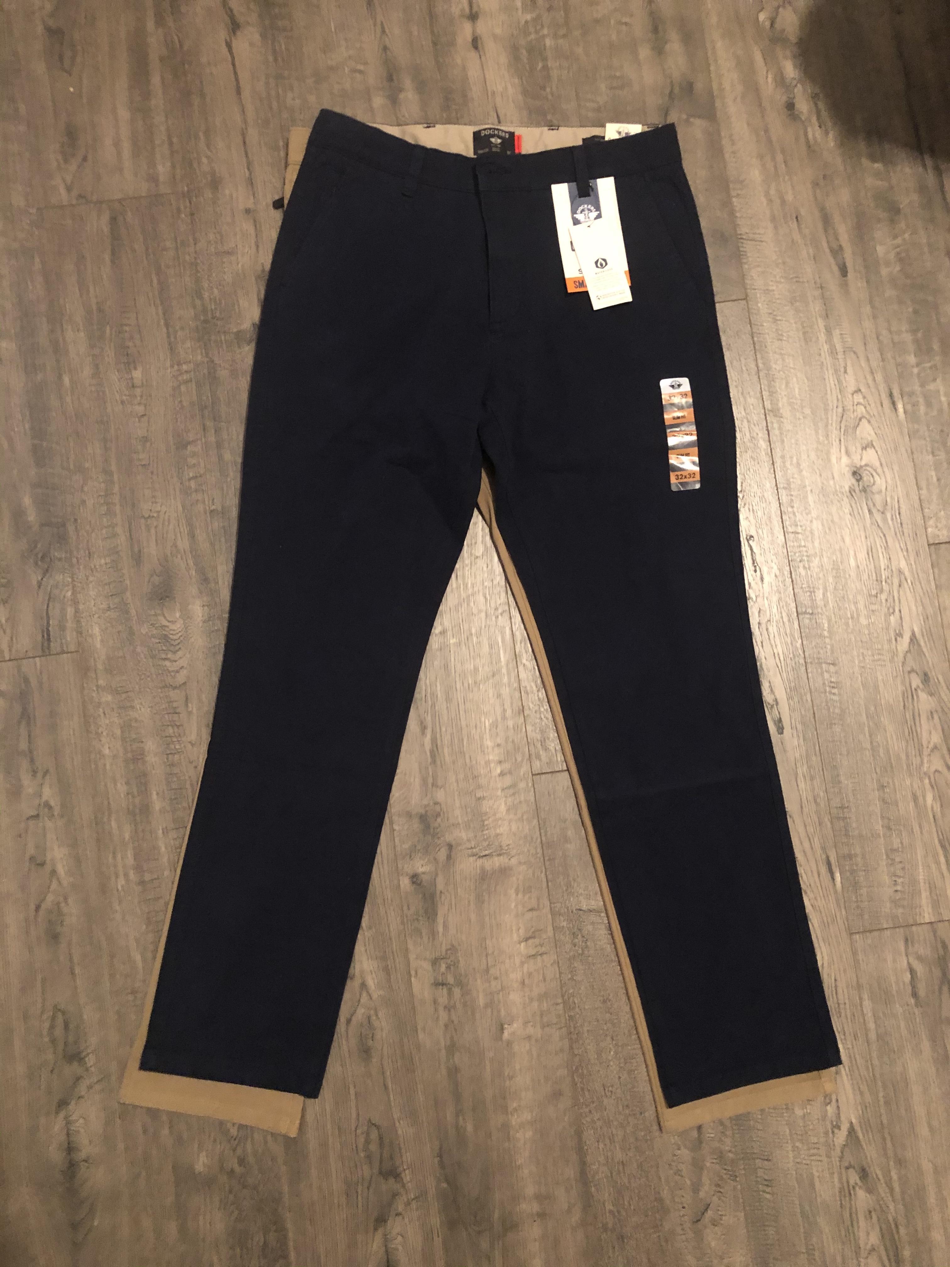 Dockers Ultimate Slim Fit chino bleu stretch bureau