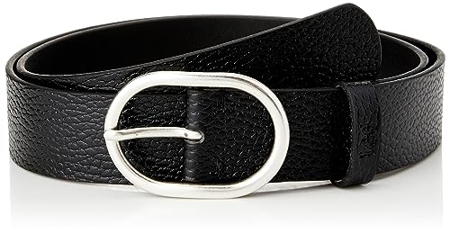 Lee Wide Leather Belt ceinture 95 noir cuir