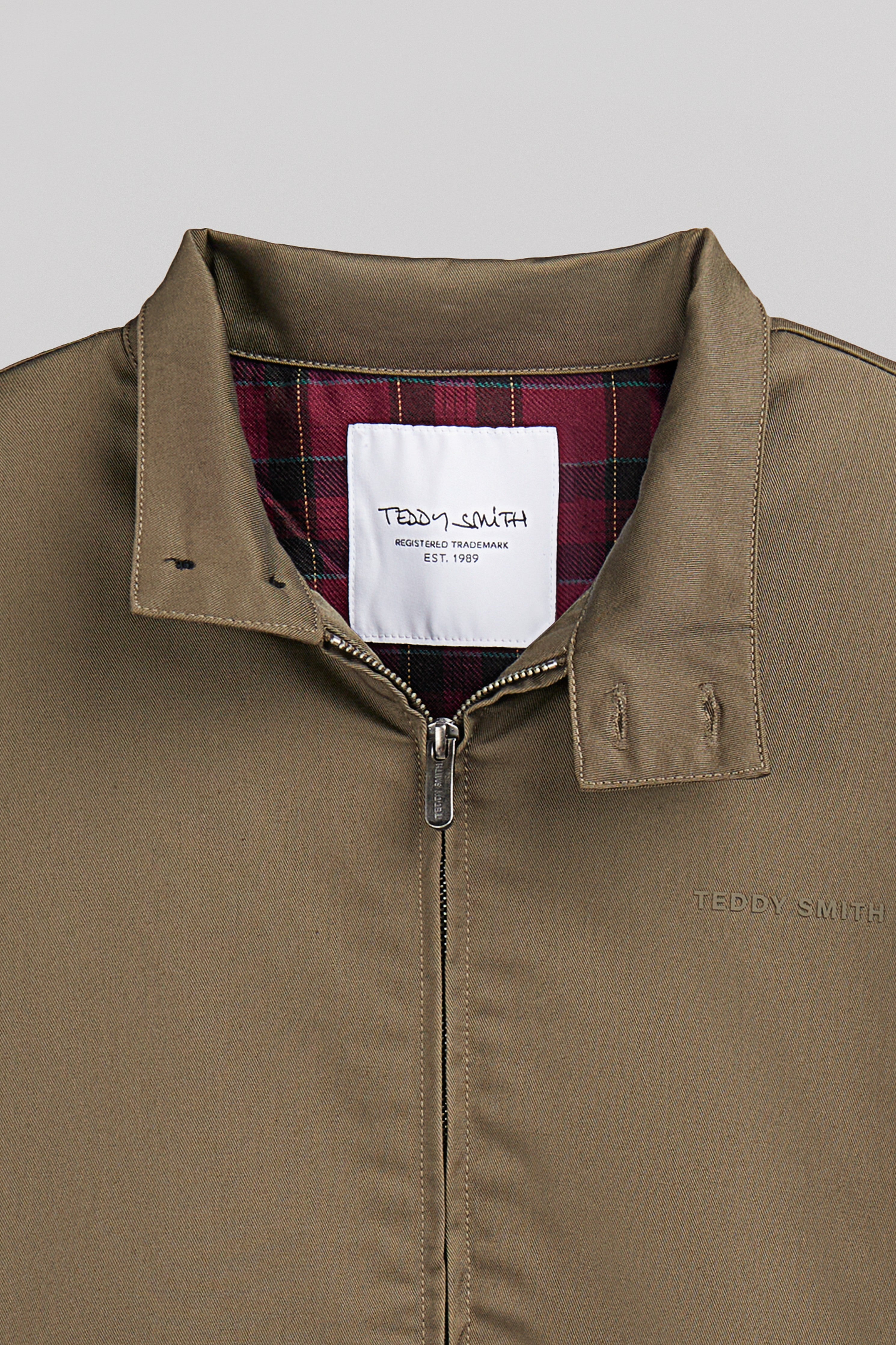 Teddy Smith Sanson 2 blouson homme Turbulence Kaki