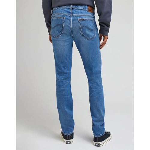 Lee Rider jean homme slim droit indigo vintage toile denim