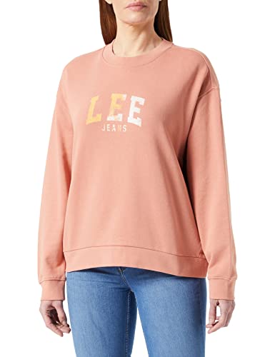 Lee Varsity Crew Sweat femme S molleton non brossé