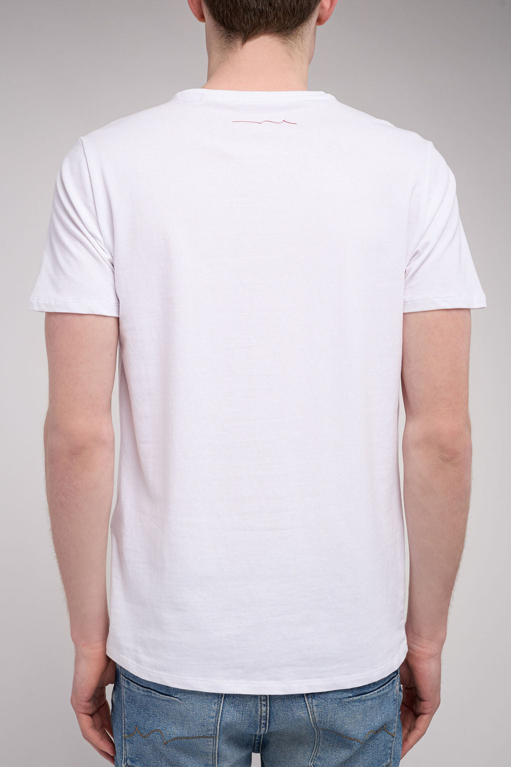 Teddy Smith T-Taho t-shirt blanc col rond homme