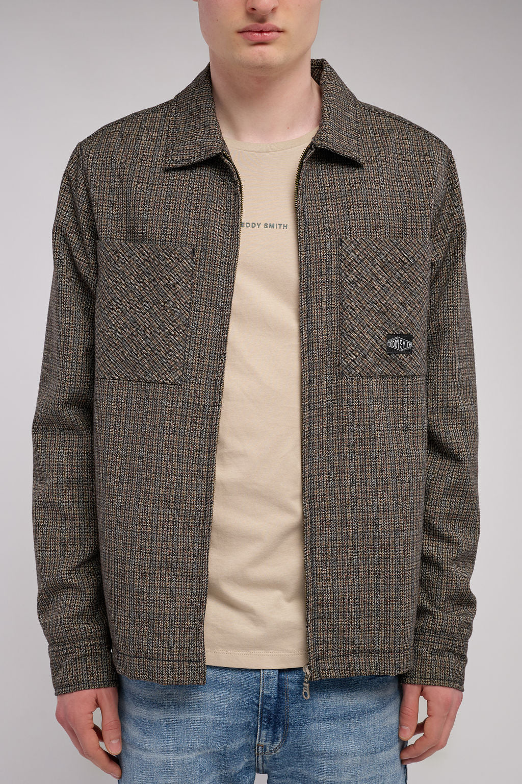 Teddy Smith C-Simon ML surchemise noisette homme