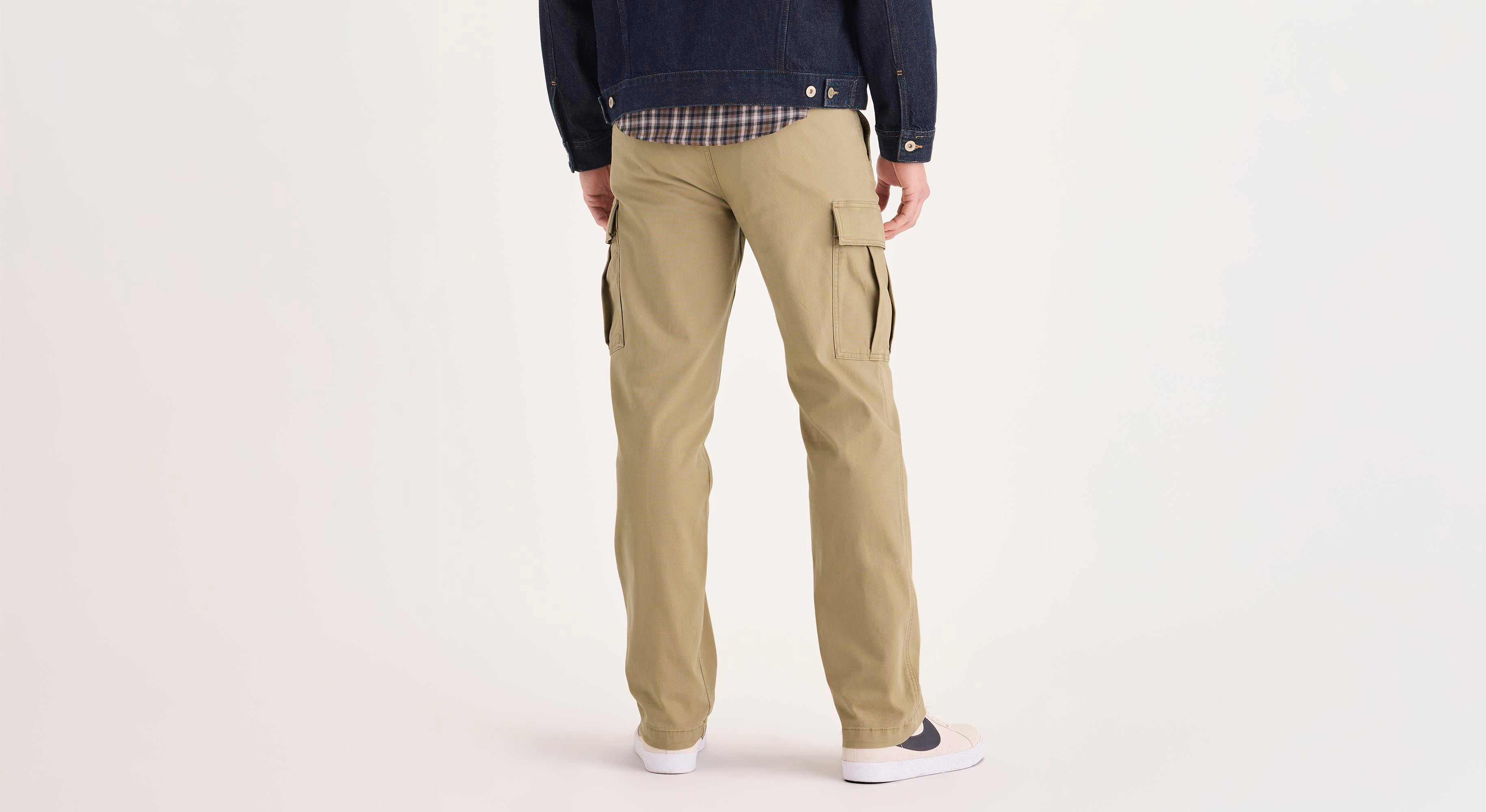 Dockers Utility pantalon cargo droit beige toile coton