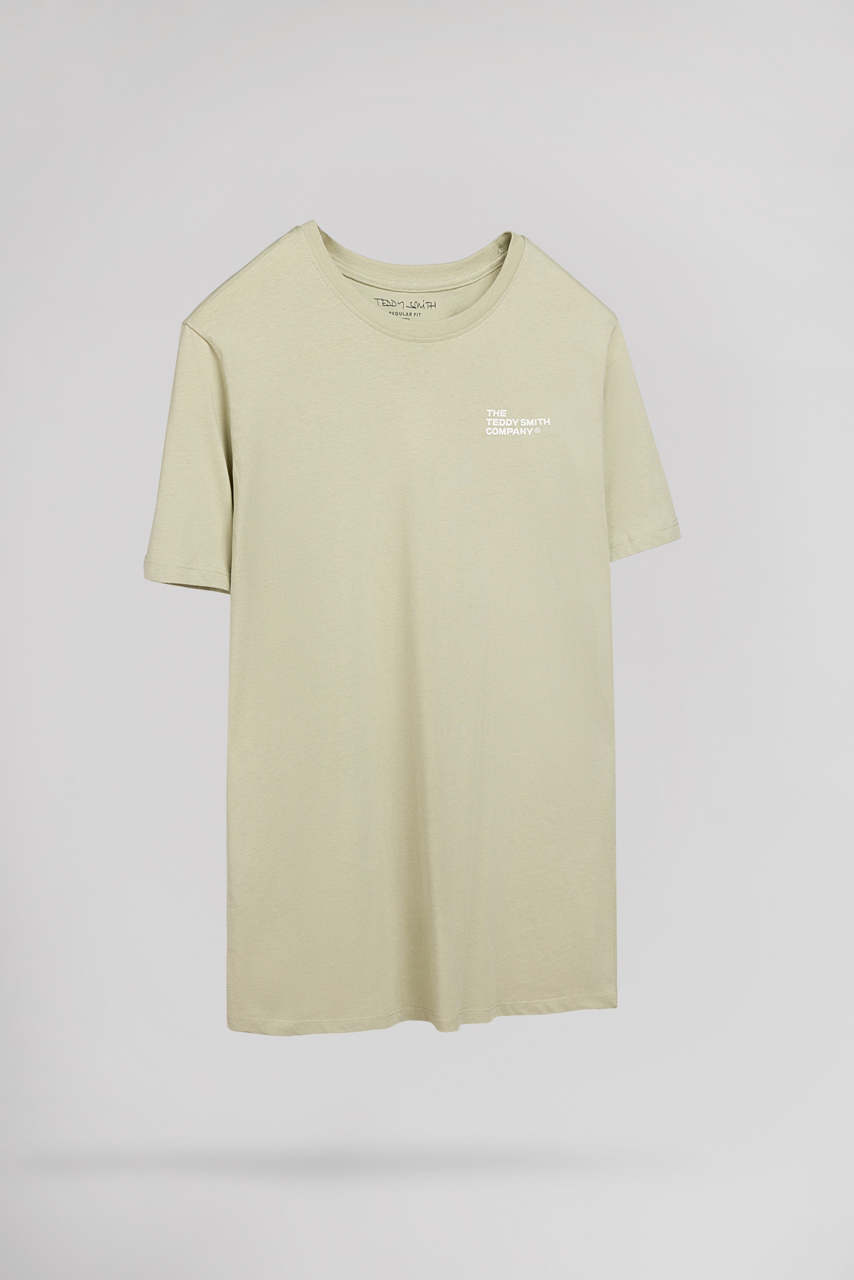 Teddy Smith T-Pany MC t-shirt vert sauge homme