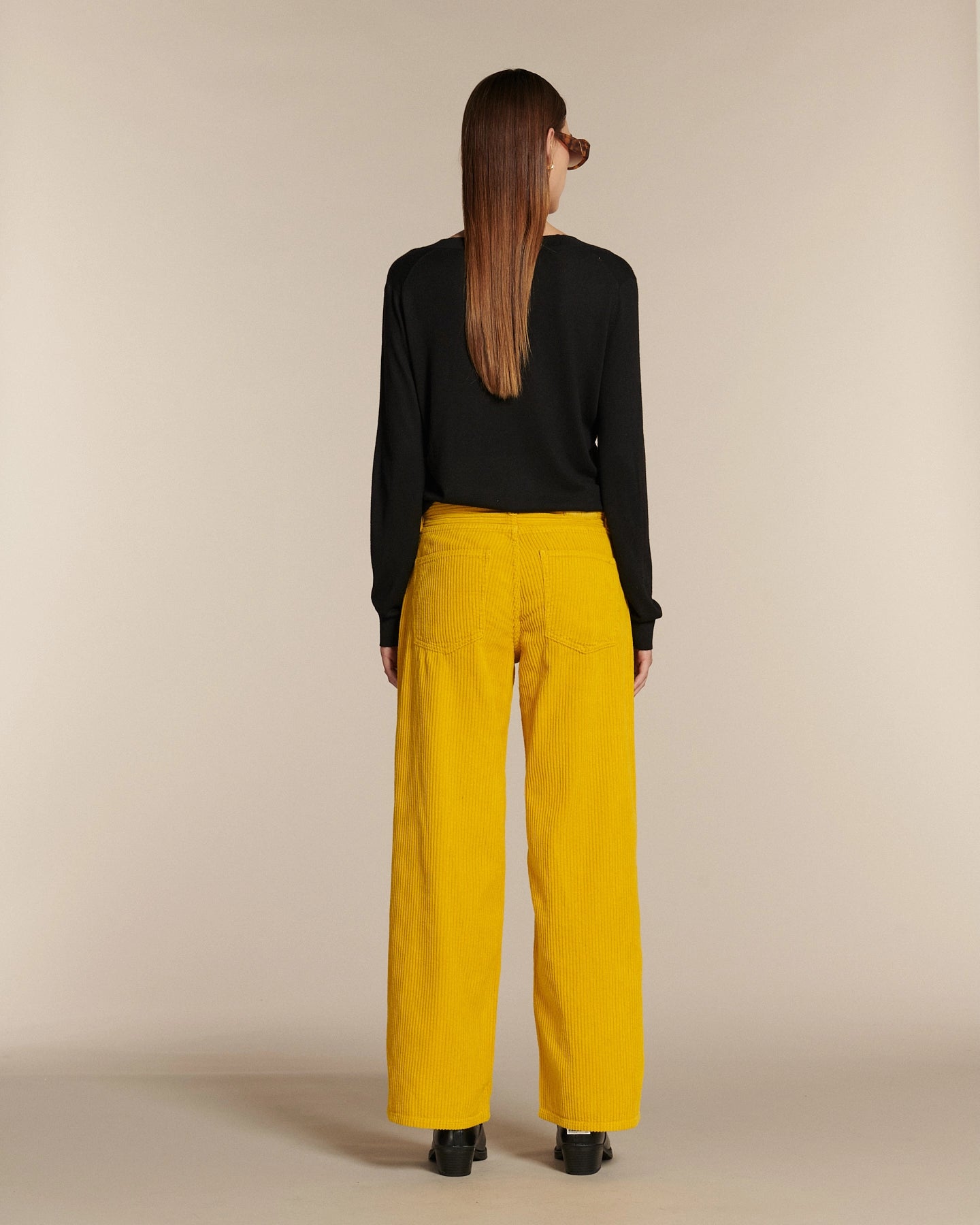 Labdip River Corduroy Dye pantalon velours doré grunge coton